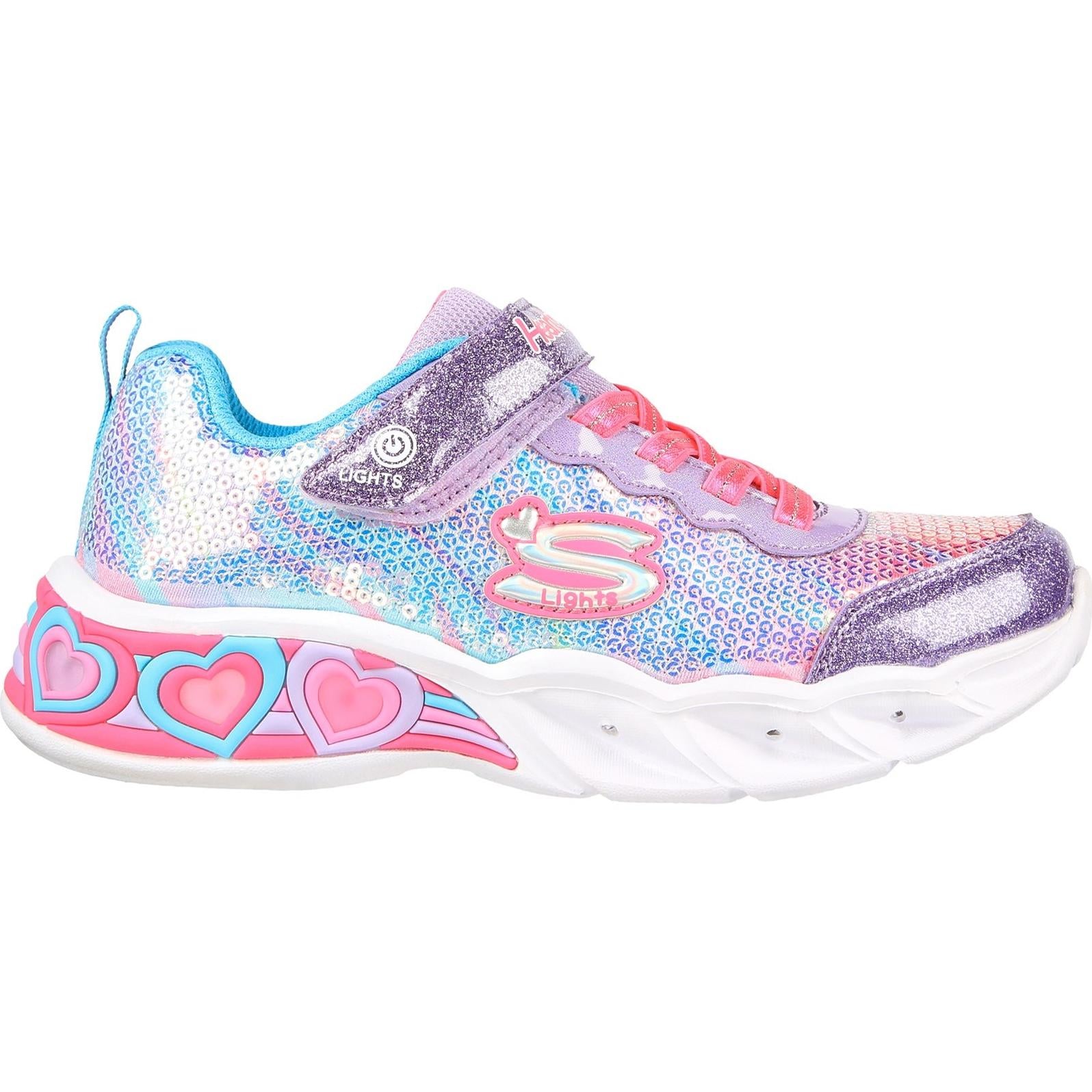 Skechers Sweetheart Lights Lets Shine Trainers