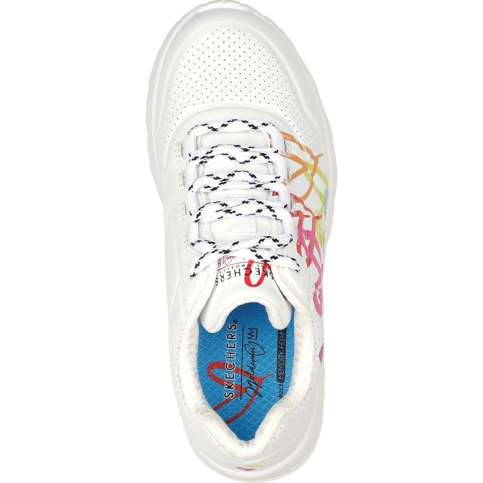 Skechers Uno Lite Love Brights Trainers