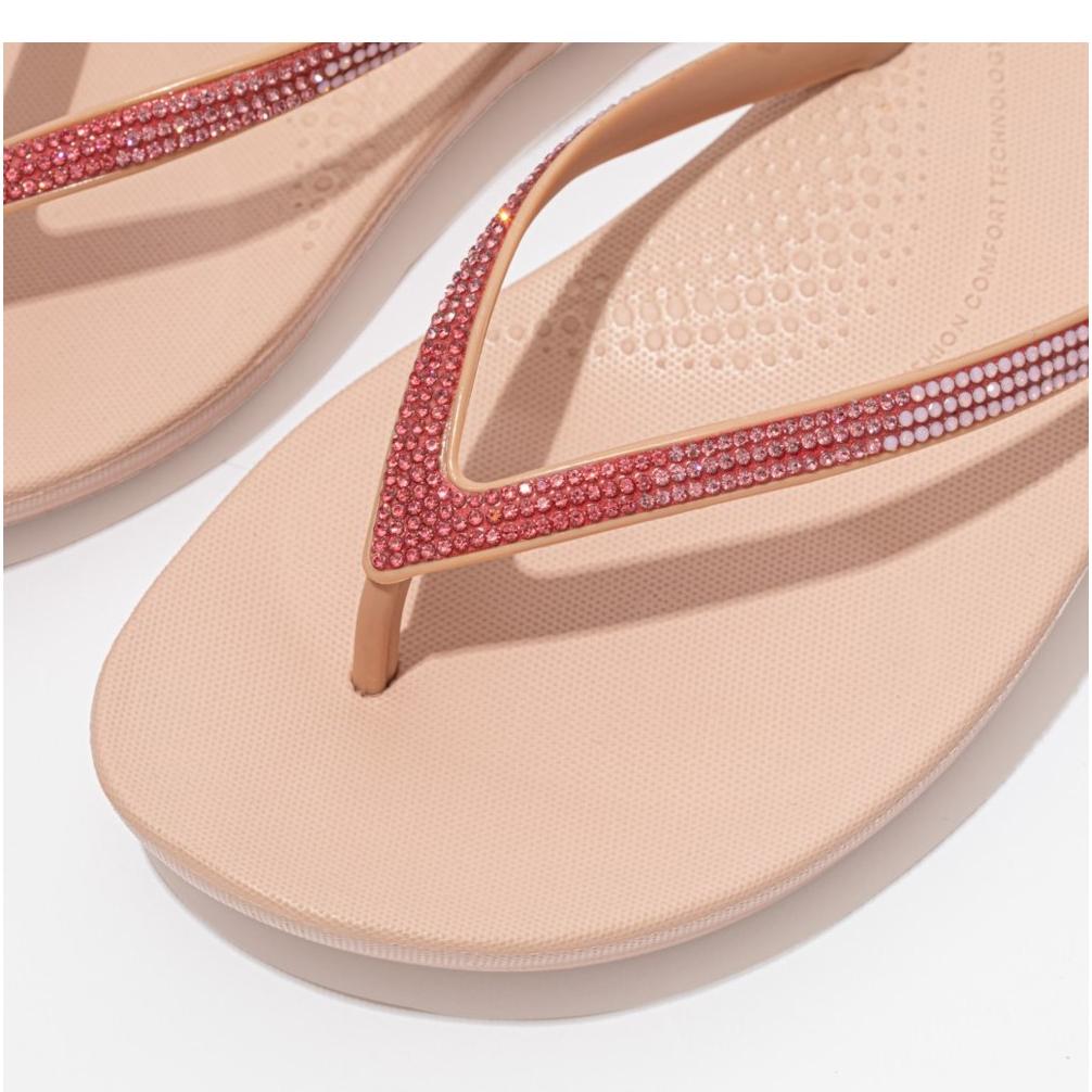 Fitflop iQushion Ombre Sparkle Flip Flops Sandals