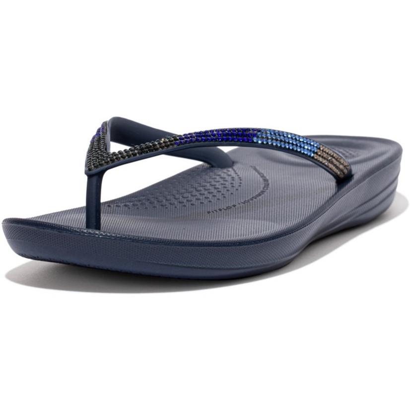 Fitflop iQushion Ombre Sparkle Flip Flops Sandals