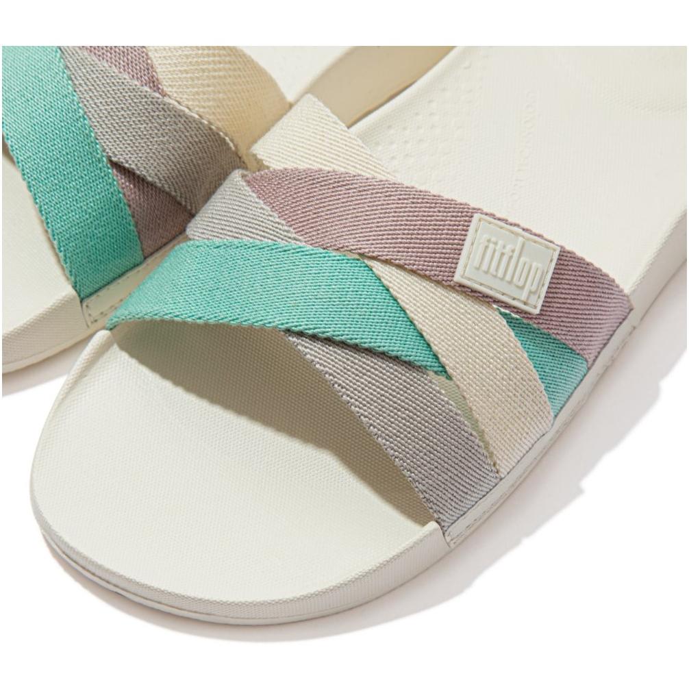 Fitflop iQUSHION Multi-Strap Slides Sandals