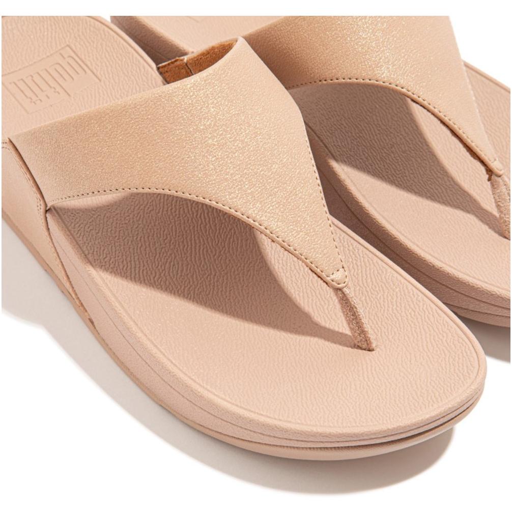 Fitflop Lulu Shimmer Toe-Post Sandals