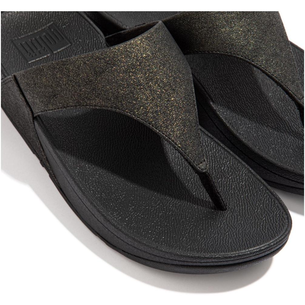 Fitflop Lulu Shimmer Toe-Post Sandals