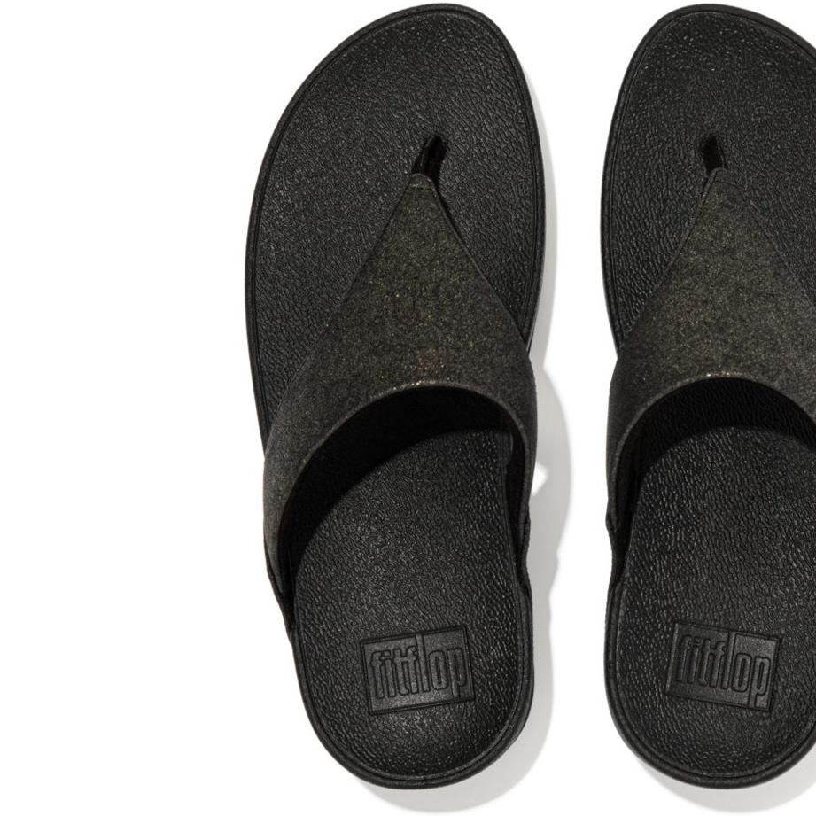 Fitflop Lulu Shimmer Toe-Post Sandals