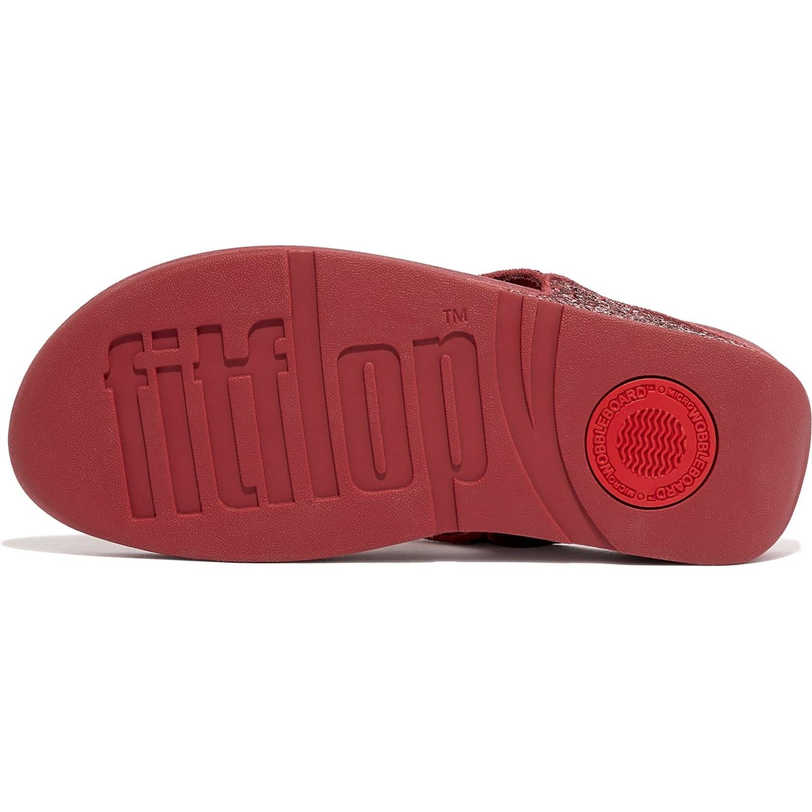 Fitflop Lulu Glitter Toe-Post Sandals