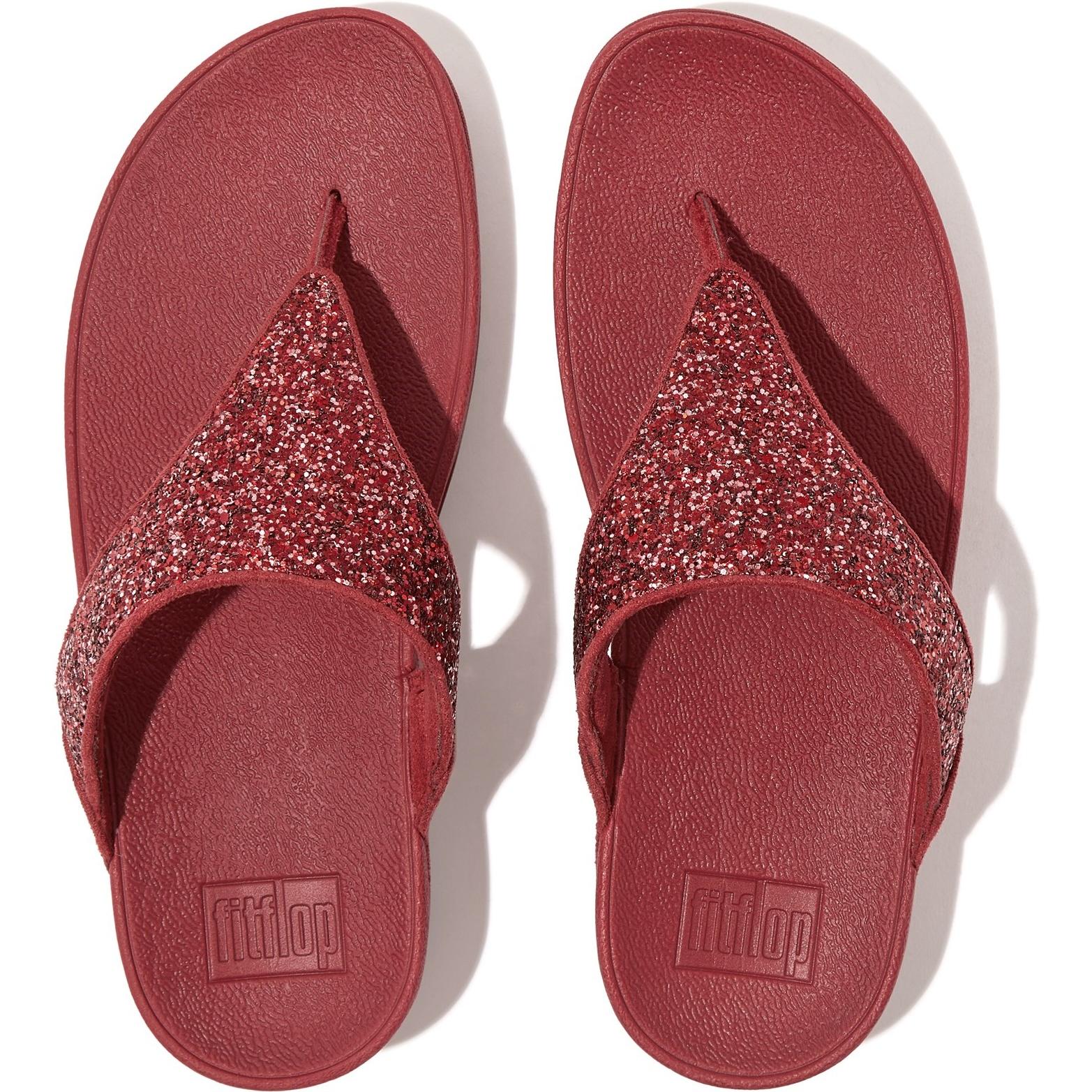 Fitflop Lulu Glitter Toe-Post Sandals