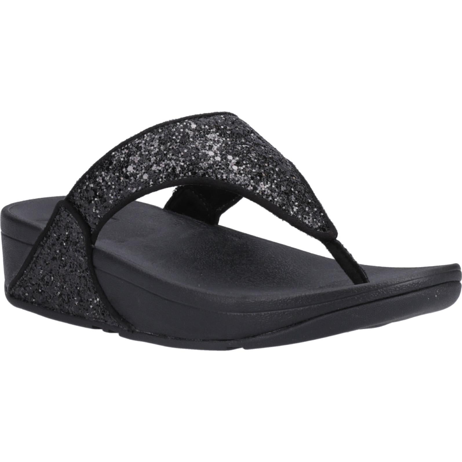 Fitflop Lulu Glitter Toe-Post Sandals