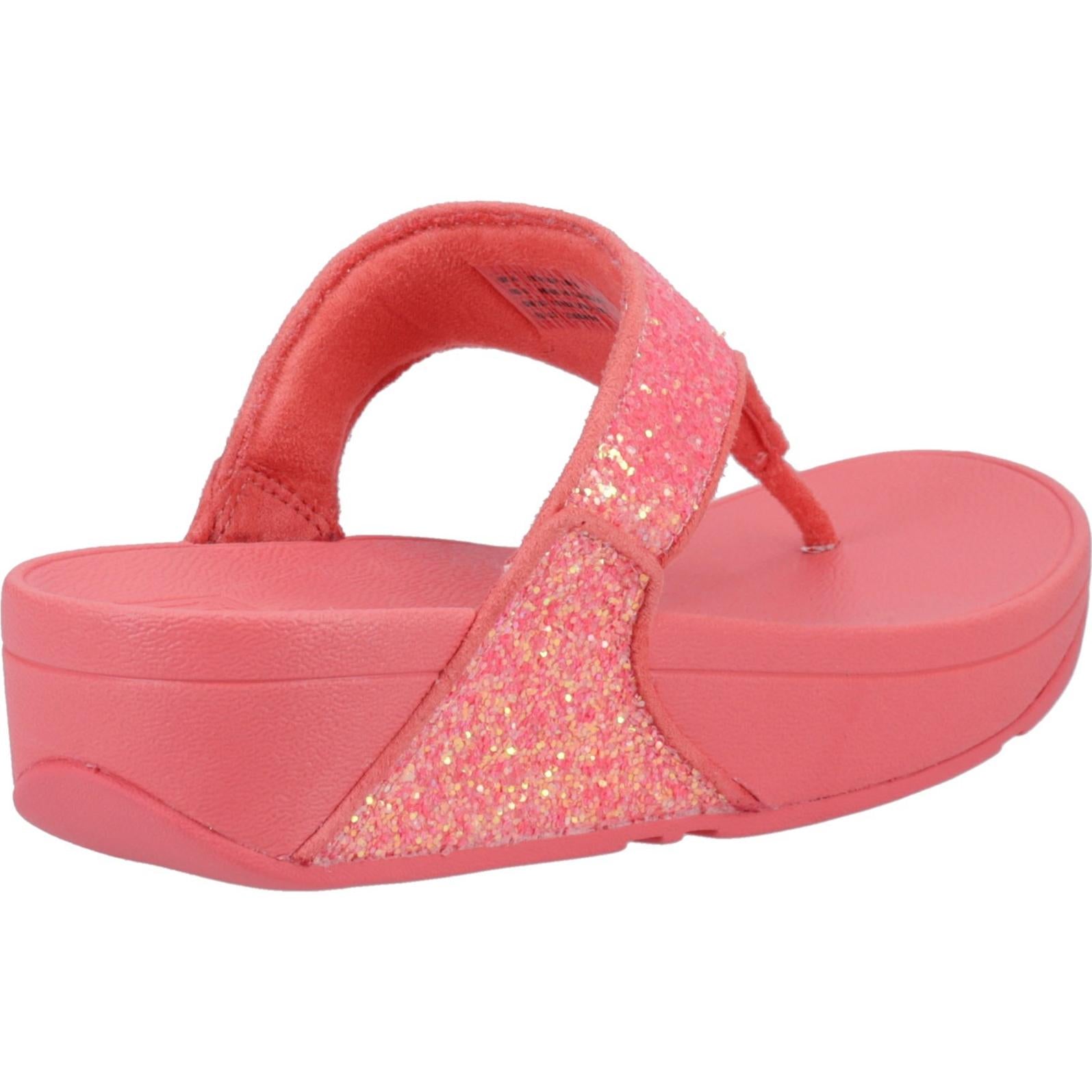 Fitflop Lulu Glitter Toe-Post Sandals