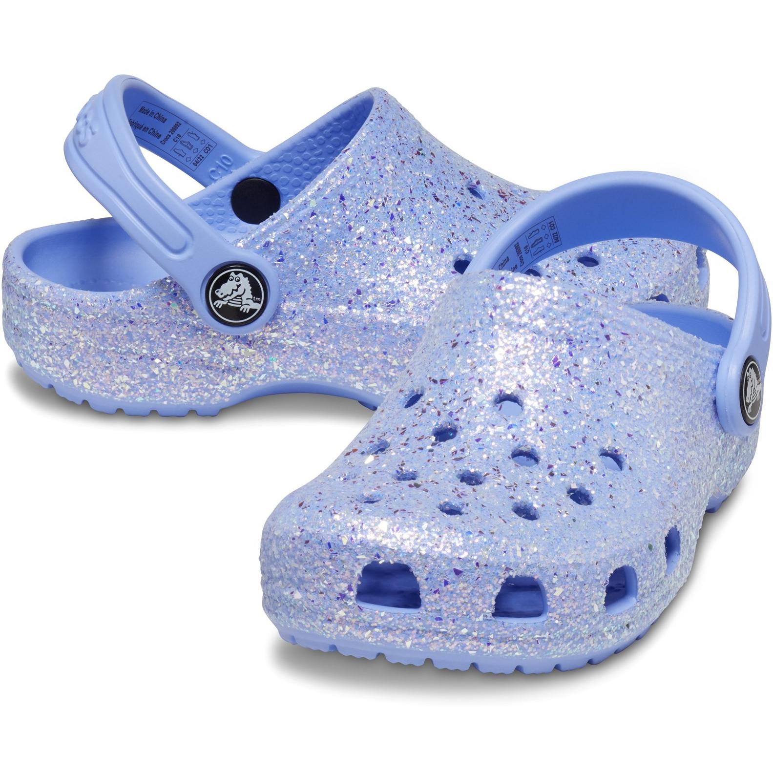 Crocs Classic Glitter Clog Sandals
