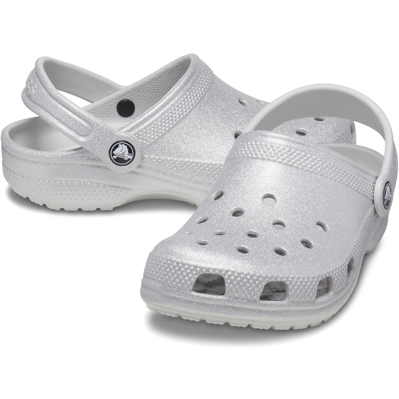 Crocs Classic Glitter Clog Sandals
