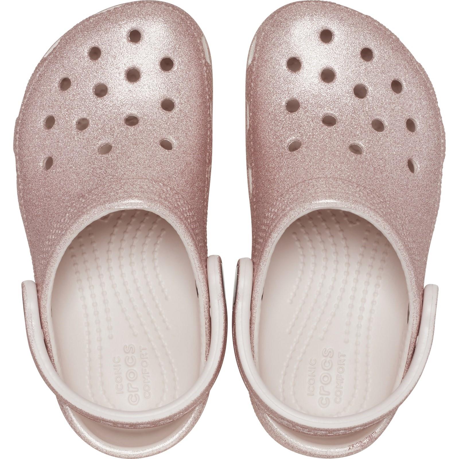 Crocs Classic Glitter Clog Sandals
