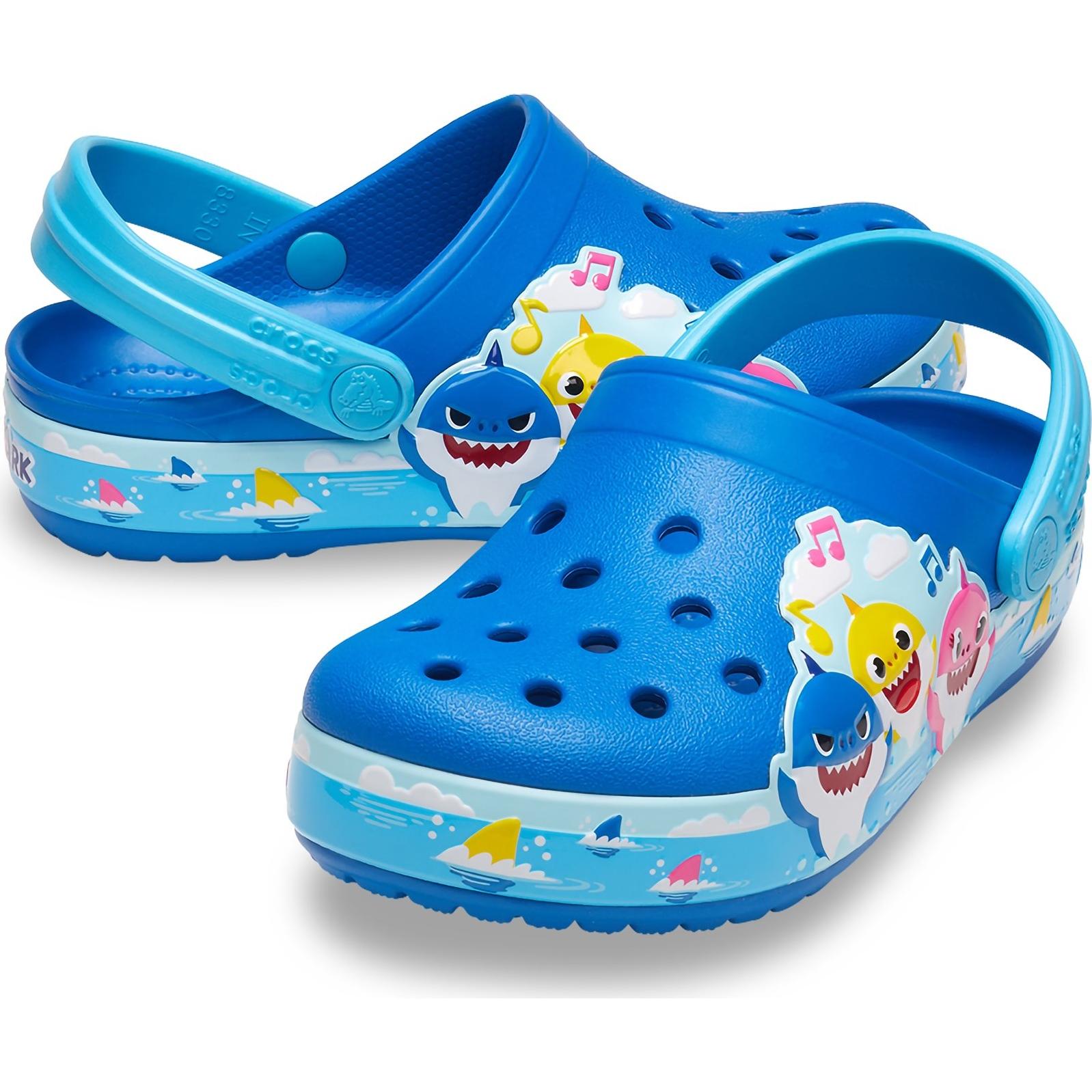 Crocs Baby Shark Band Clog Sandals