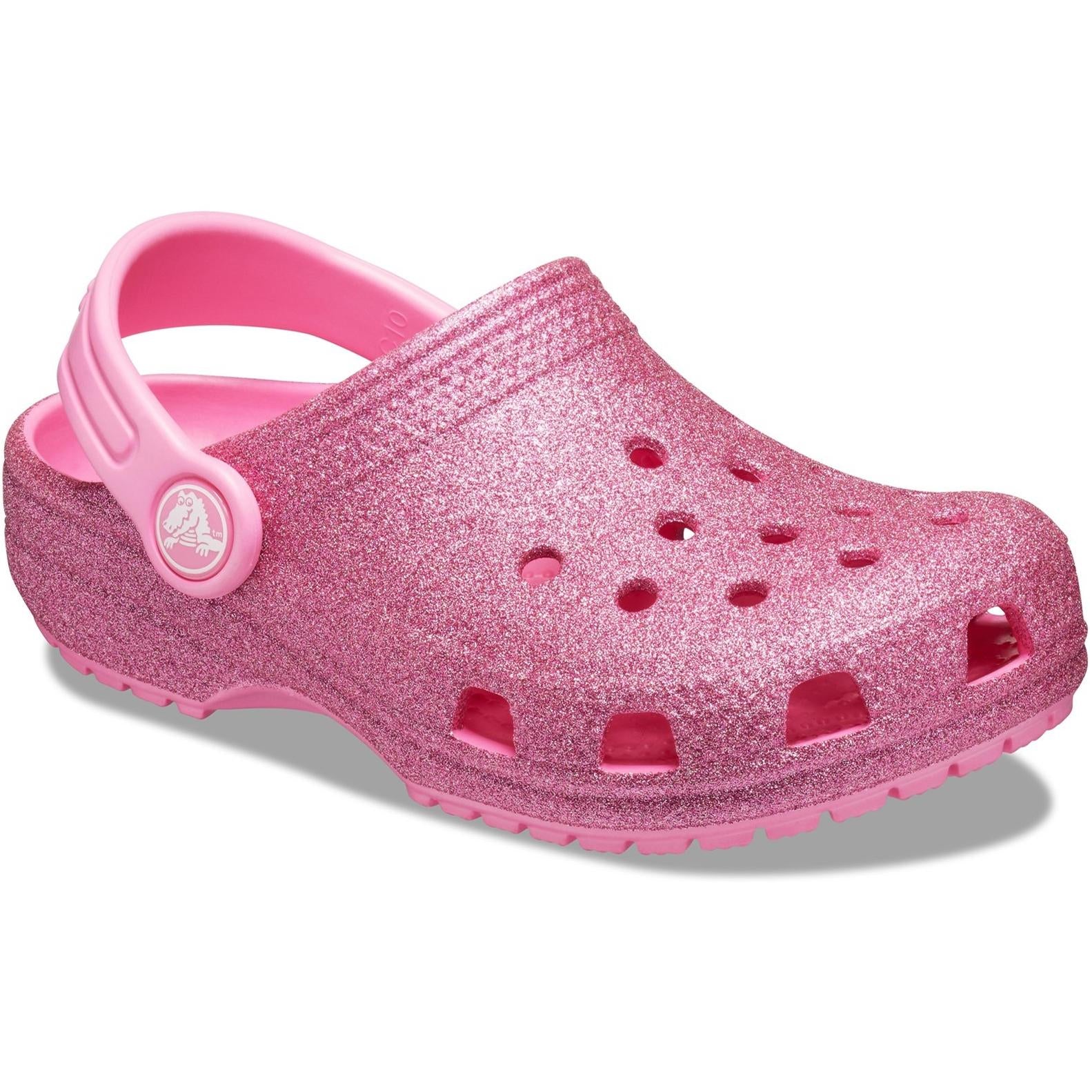 Crocs Classic Glitter Clog Sandals