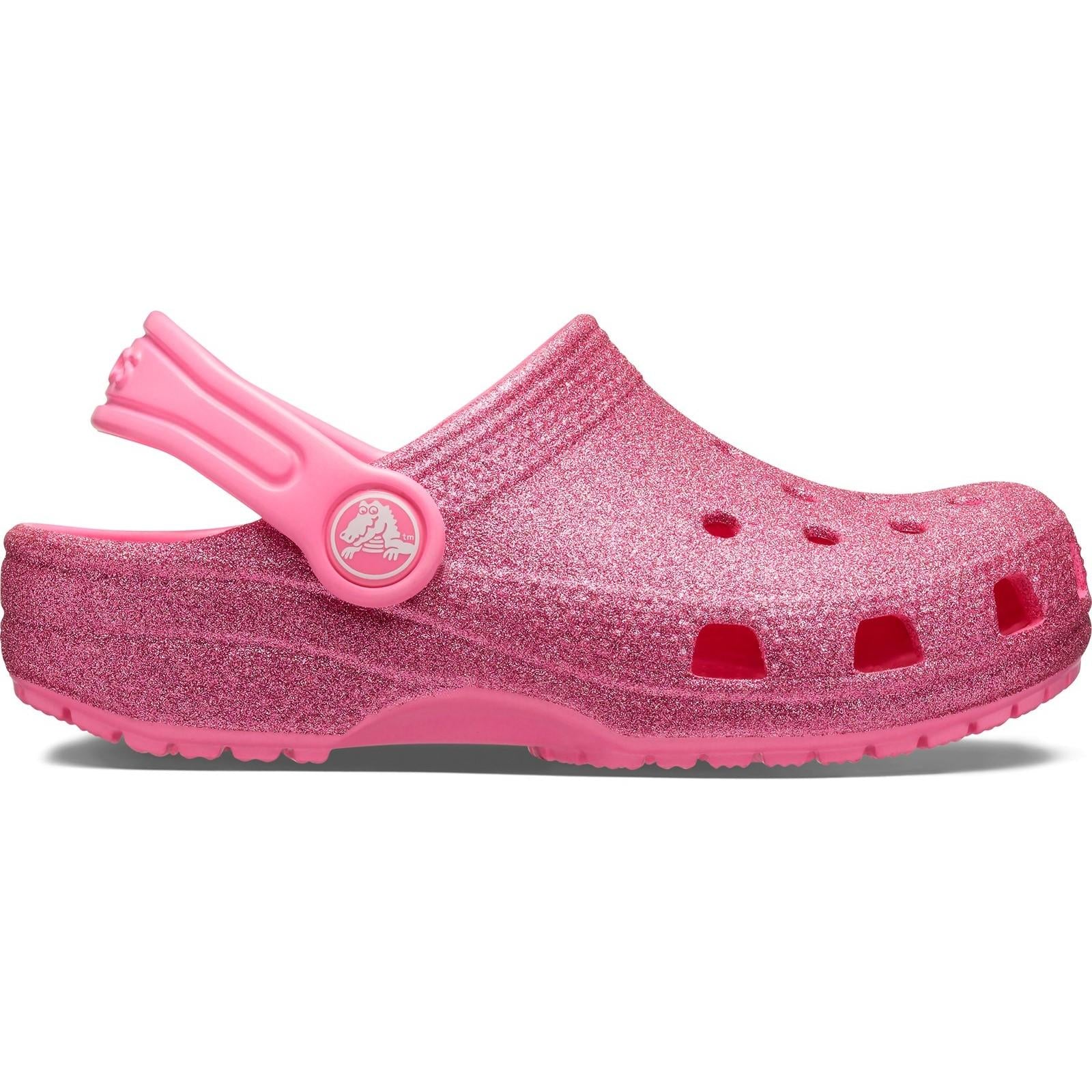 Crocs Classic Glitter Clog Sandals