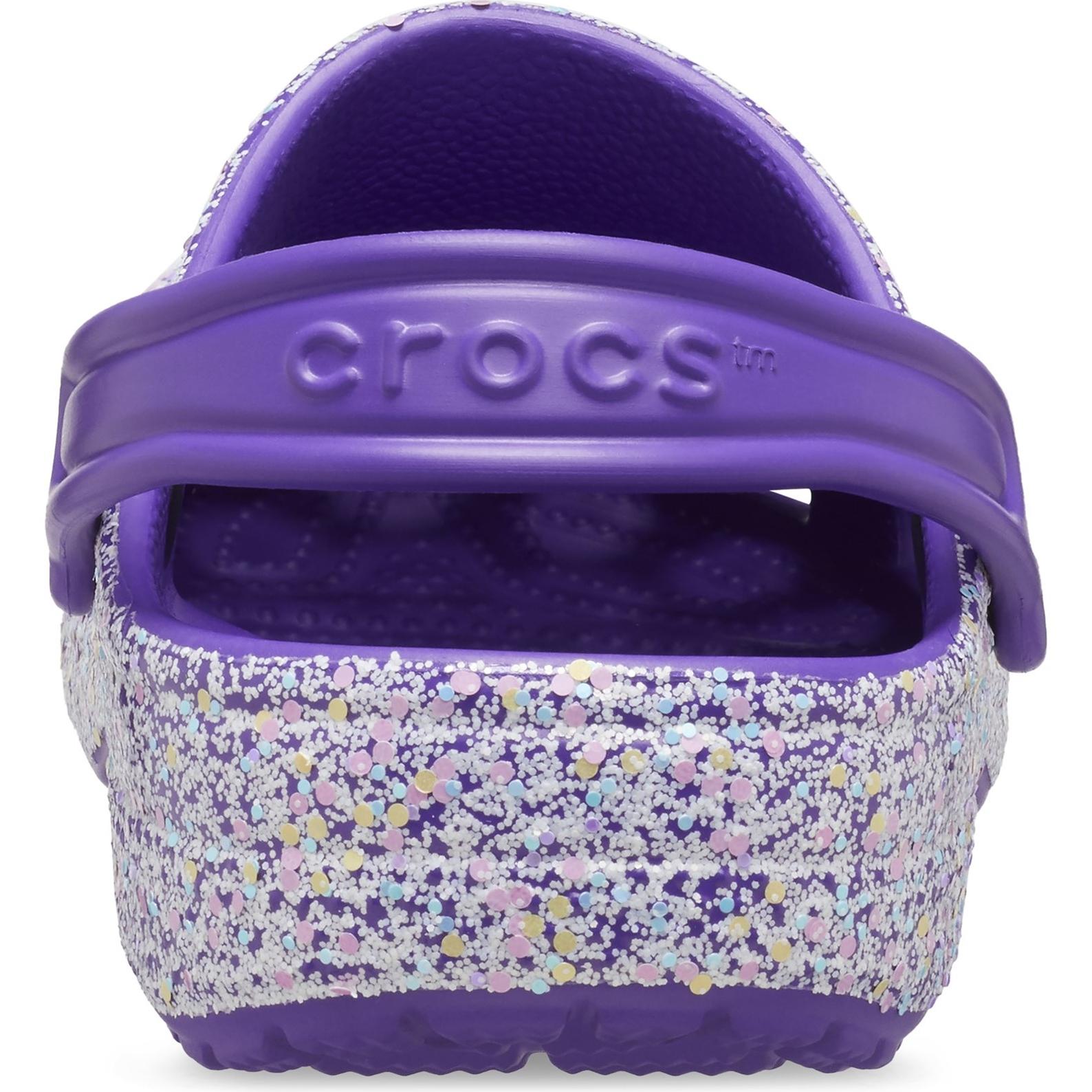 Crocs Classic Glitter Clog Sandals