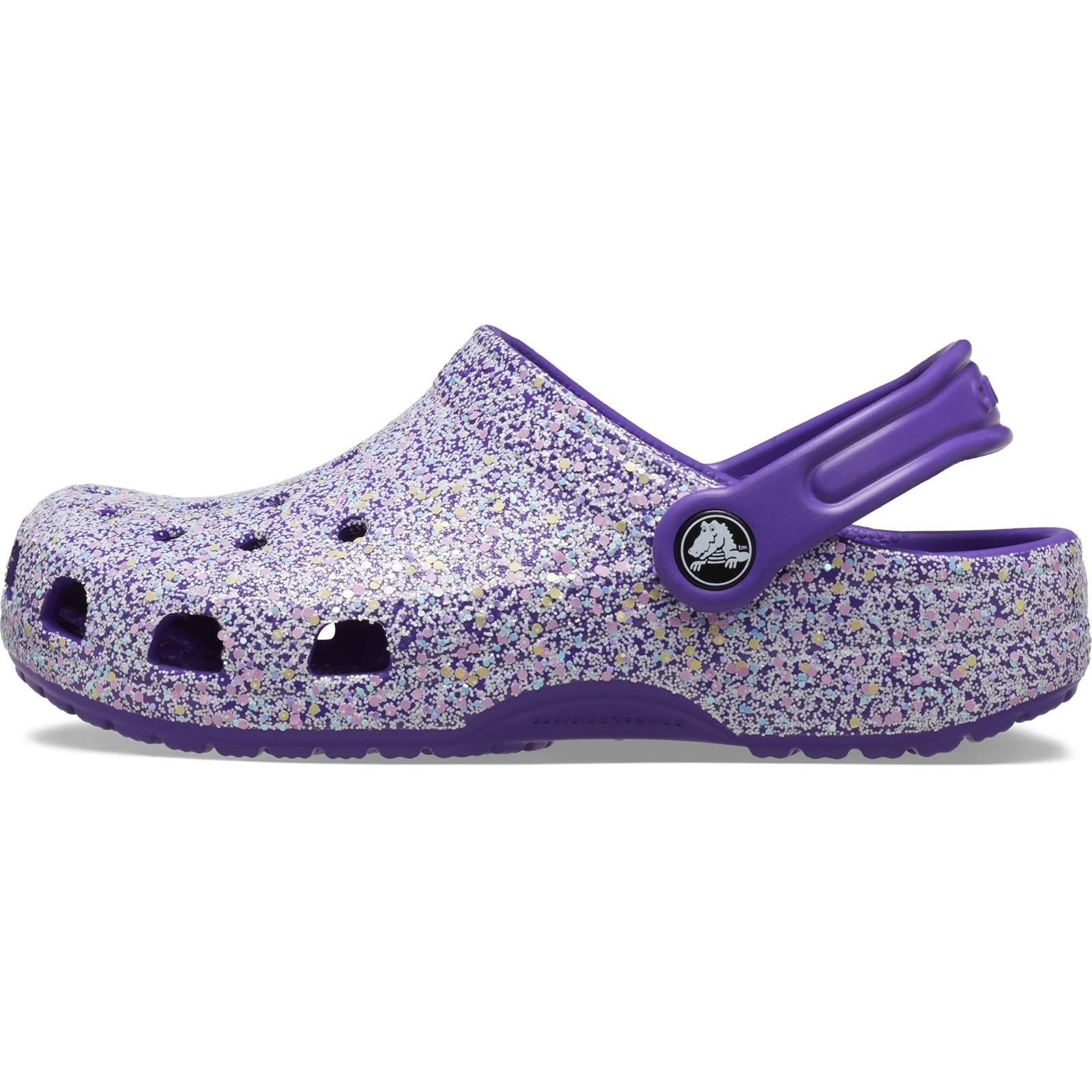 Crocs Classic Glitter Clog Sandals