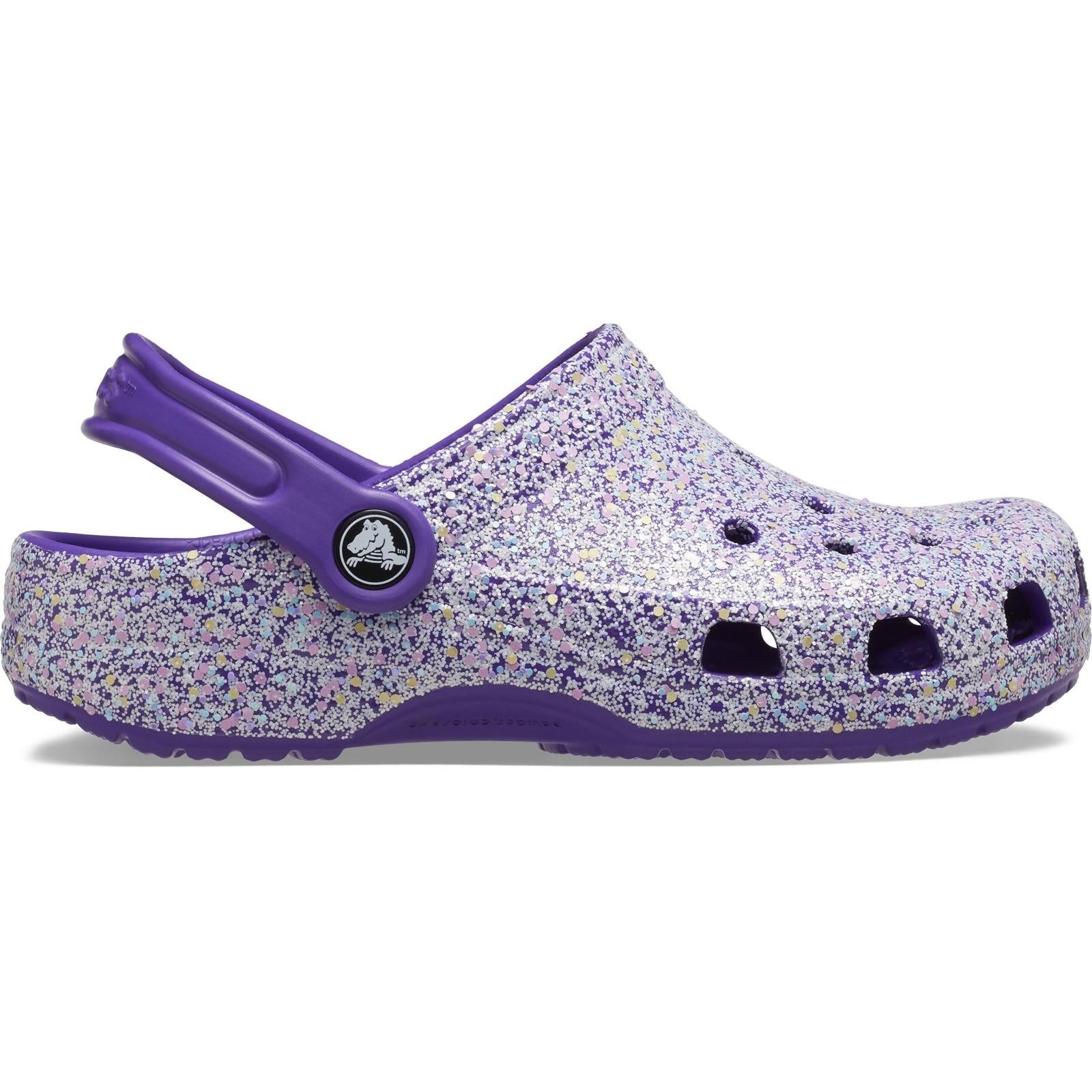 Crocs Classic Glitter Clog Sandals