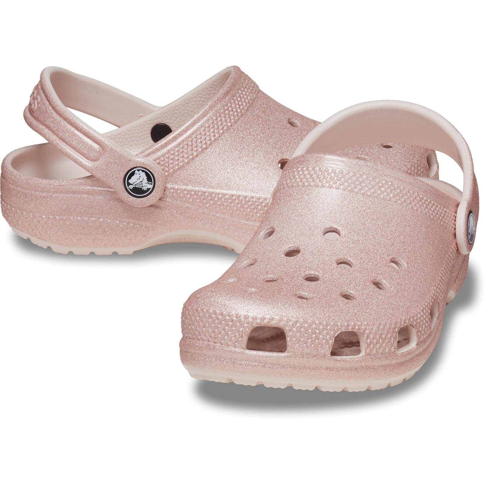 Crocs Classic Glitter Clog Sandals