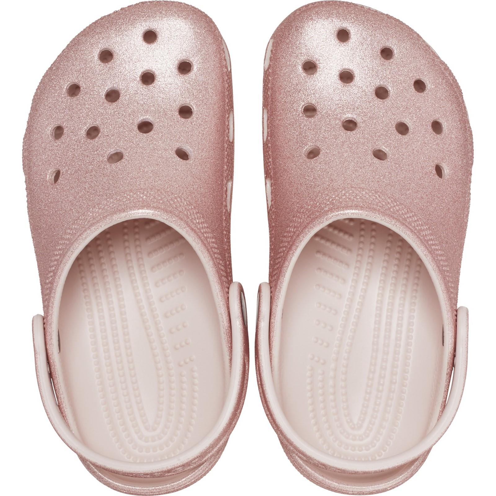 Crocs Classic Glitter Clog Sandals