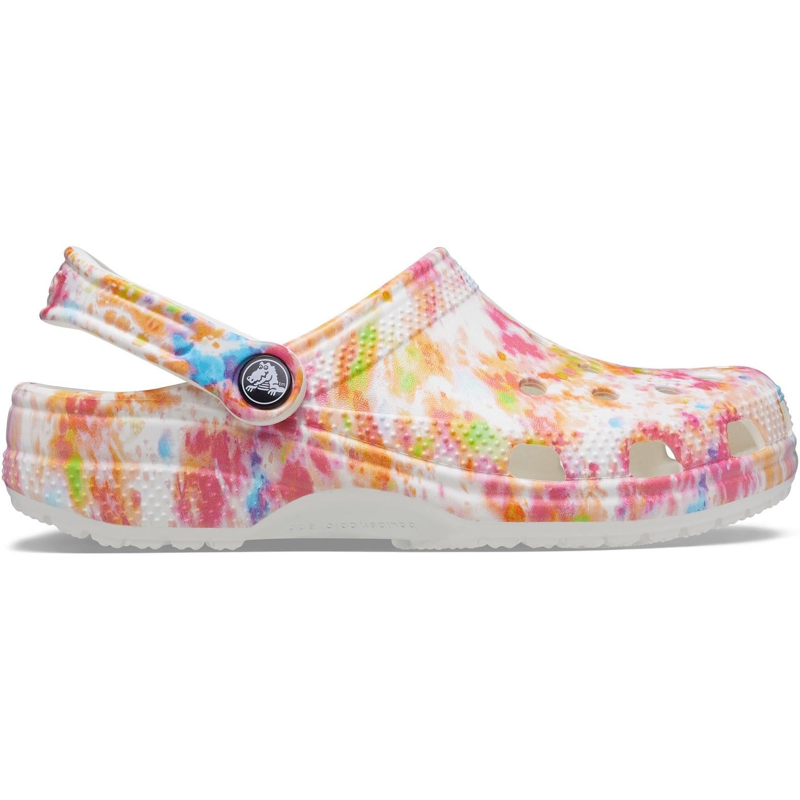 Crocs Classic Tie-Dye Graphic Clog Sandals
