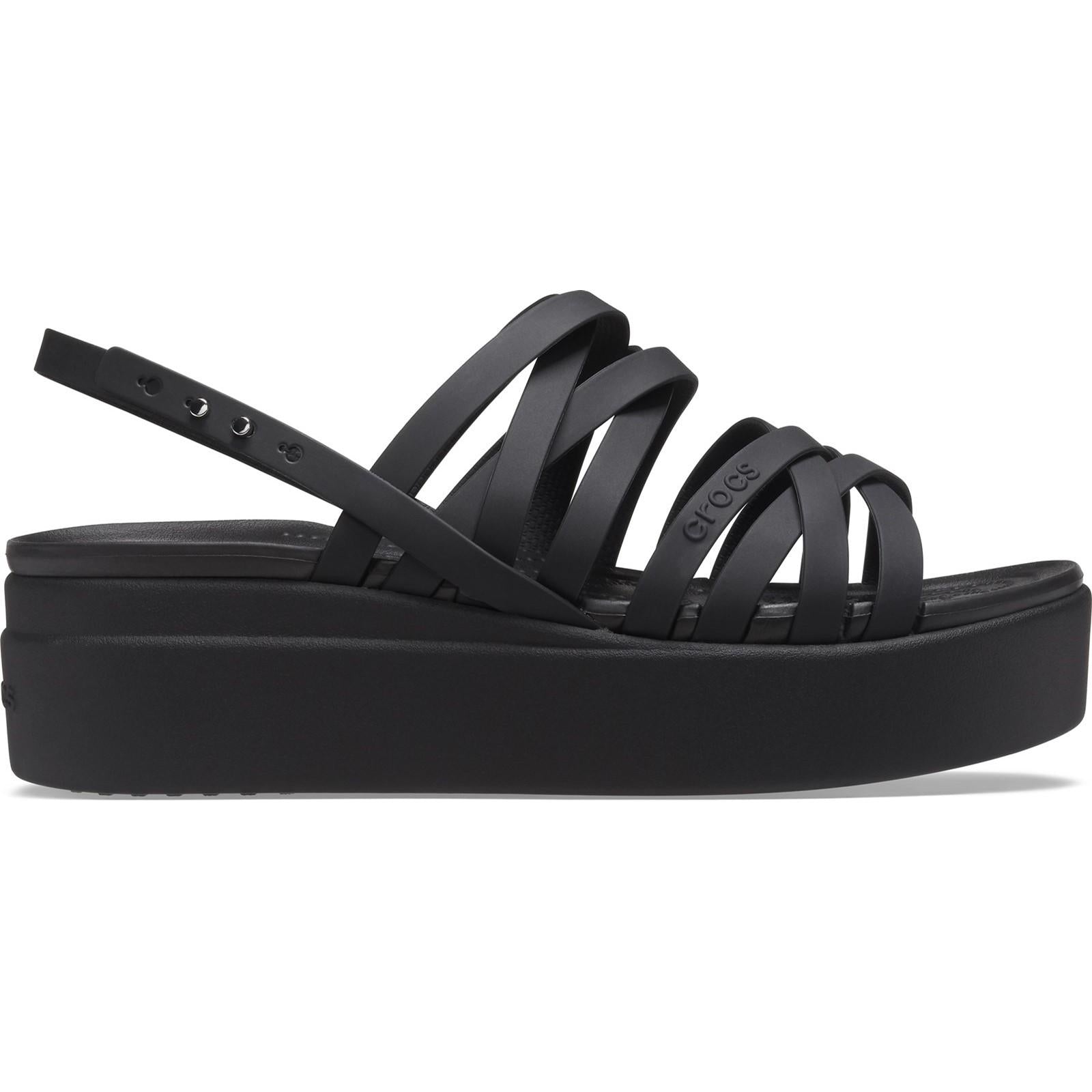 Crocs Brooklyn Strappy Wedge Sandals