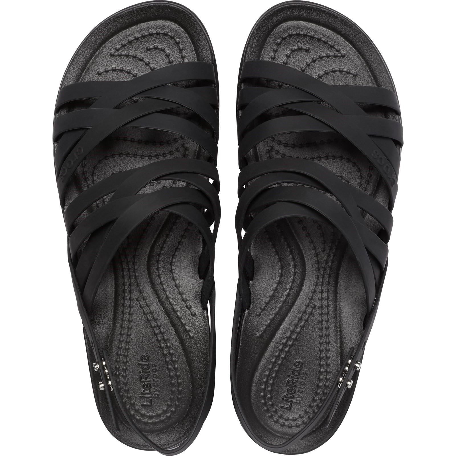 Crocs Brooklyn Strappy Wedge Sandals