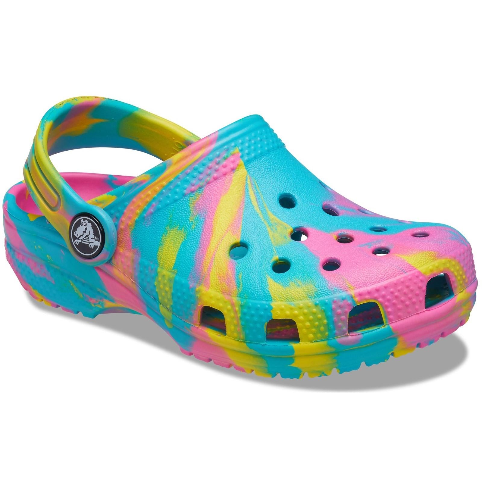 Crocs Classic Marbled Clog Shoes