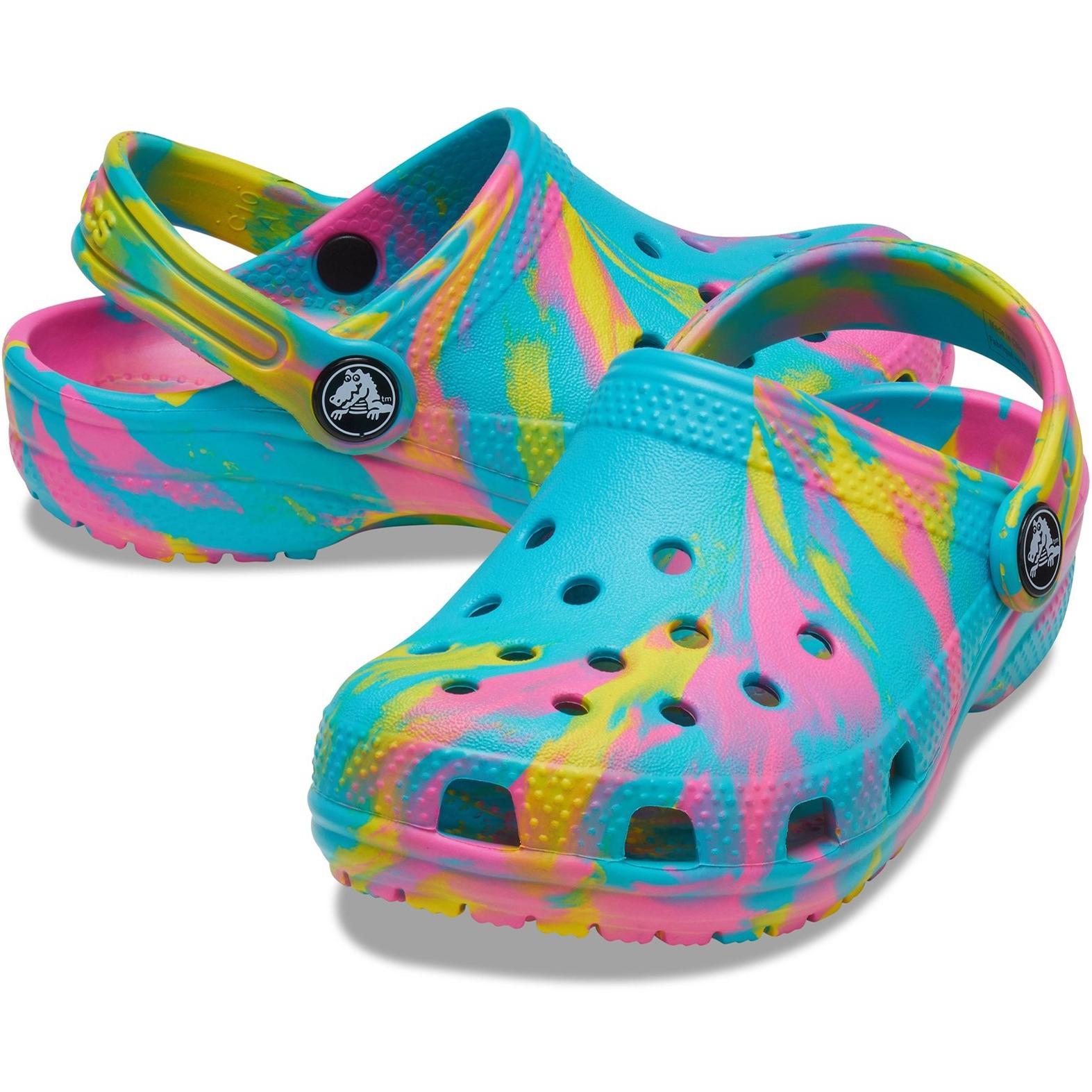 Crocs Classic Marbled Clog Shoes