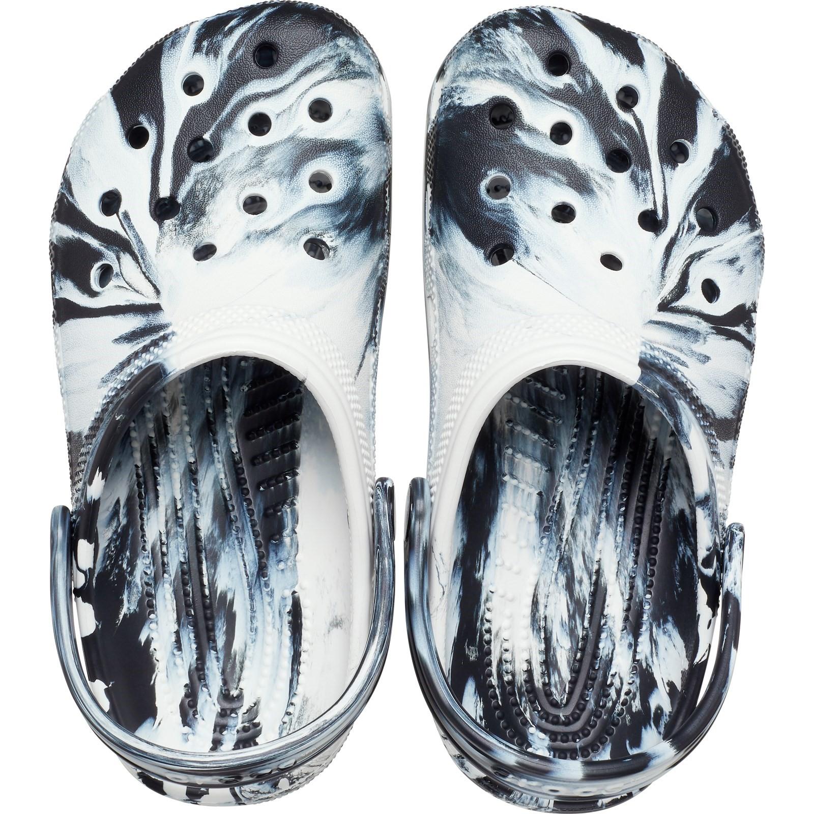 Crocs Classic Marbled Clog Shoes
