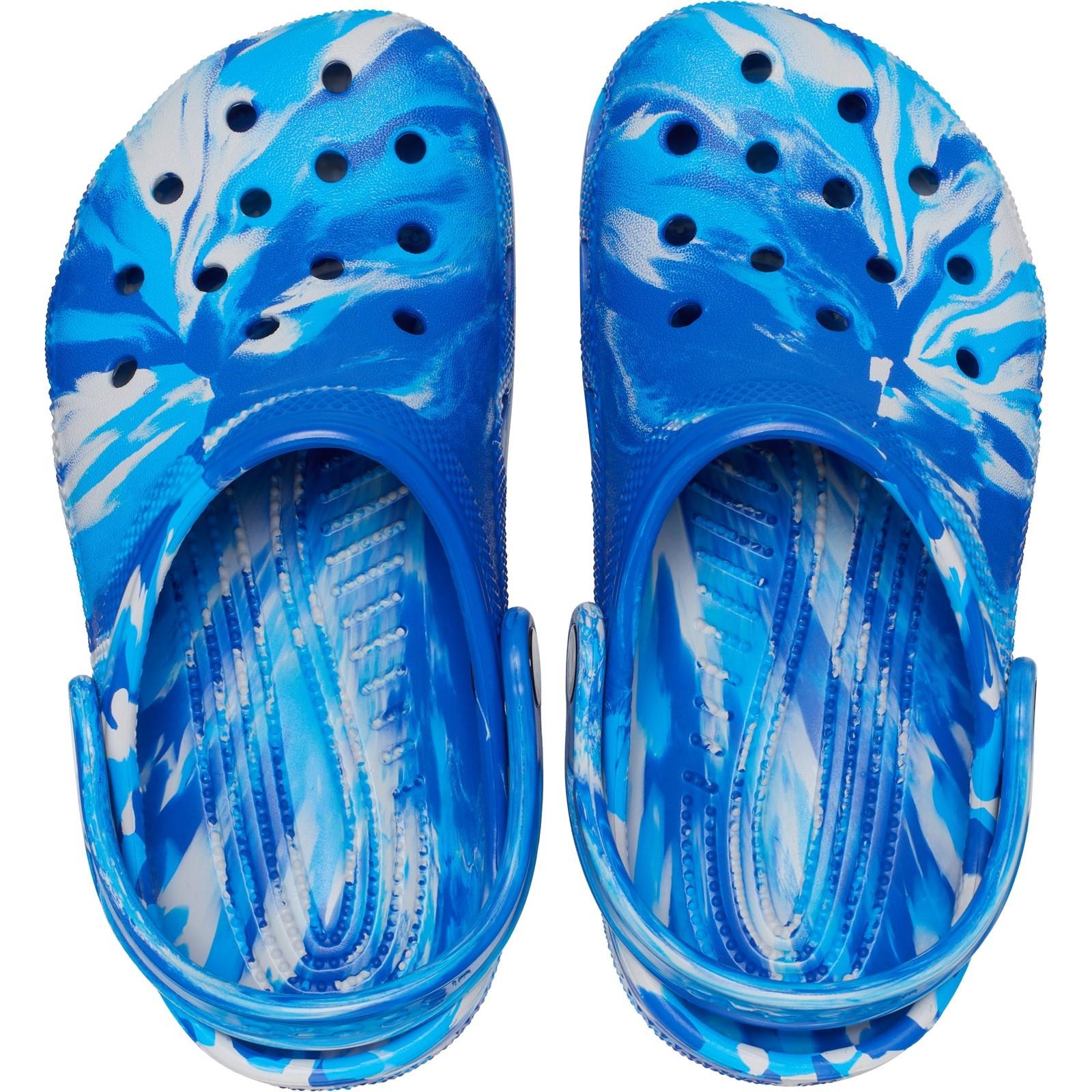 Crocs Classic Marbled Clog Shoes