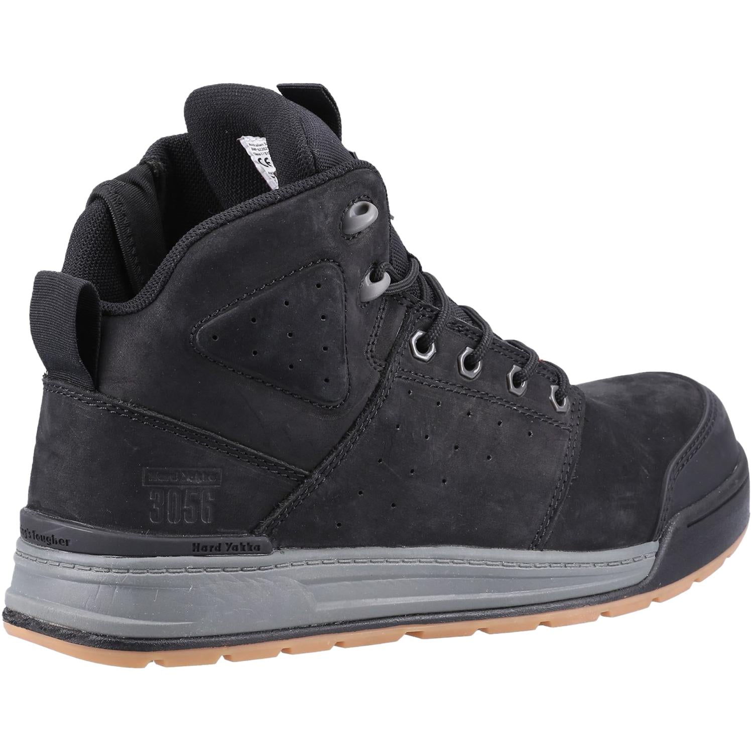 Hard Yakka 3056 Lace Zip Safety Boot
