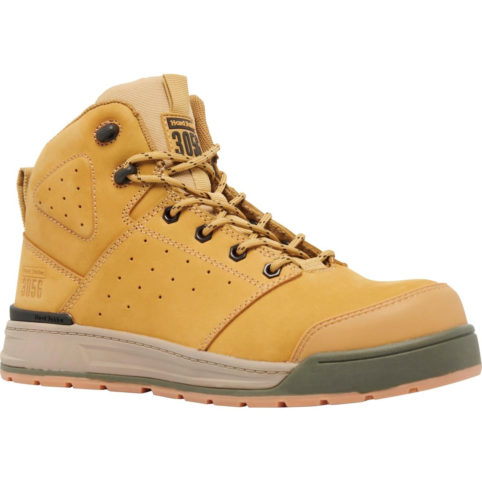 Hard Yakka 3056 Lace Zip Safety Boot