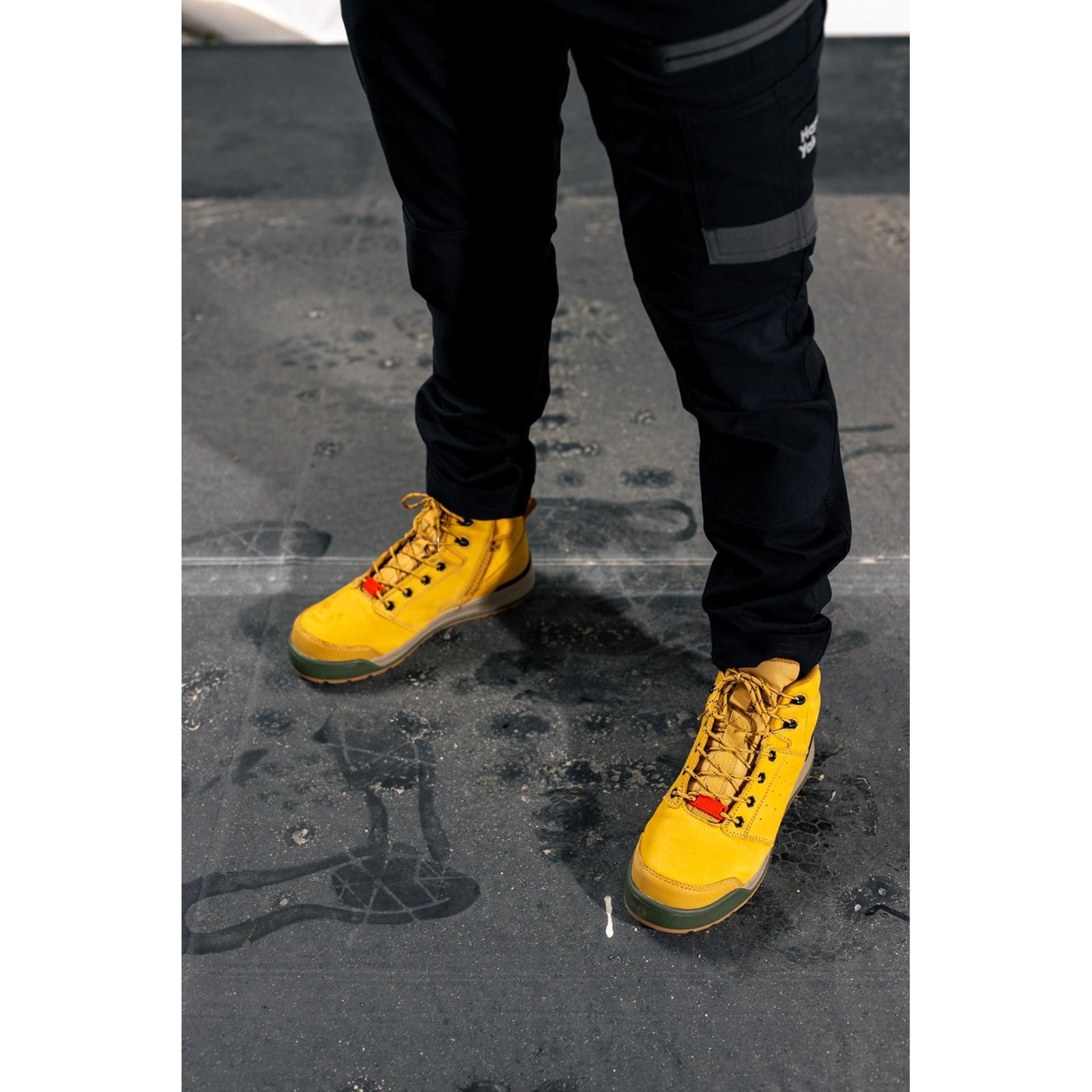 Hard Yakka 3056 Lace Zip Safety Boot