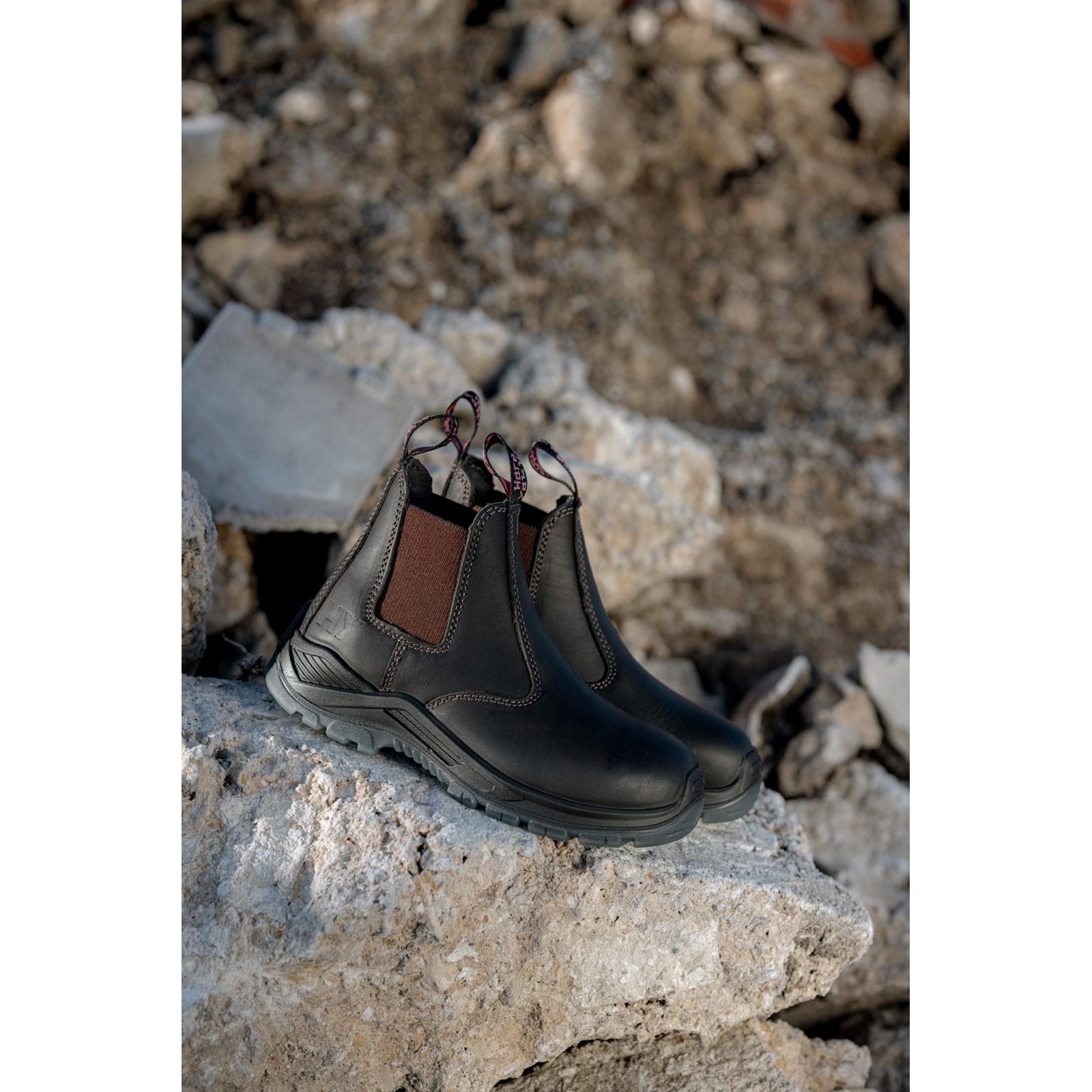 Hard Yakka Banjo Elastic Gusset Safety Boot