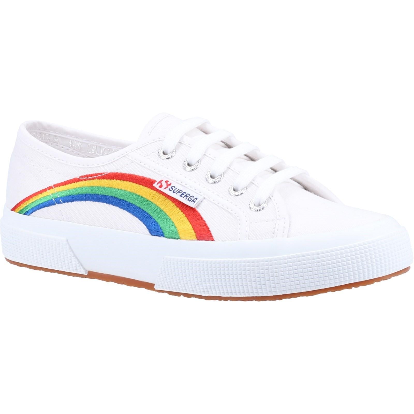 Superga 2750 Rainbow Embroidery Trainer