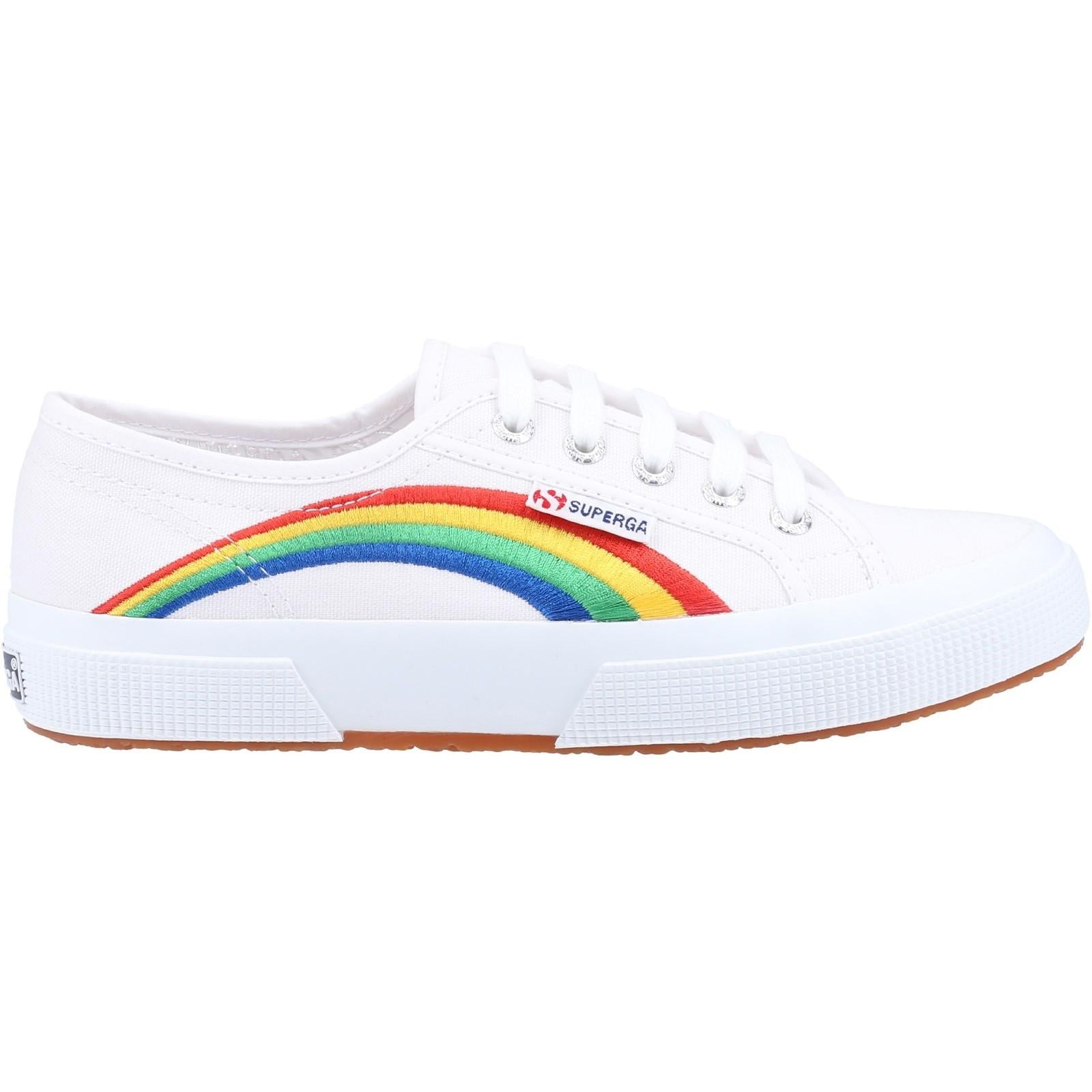 Superga 2750 Rainbow Embroidery Trainer
