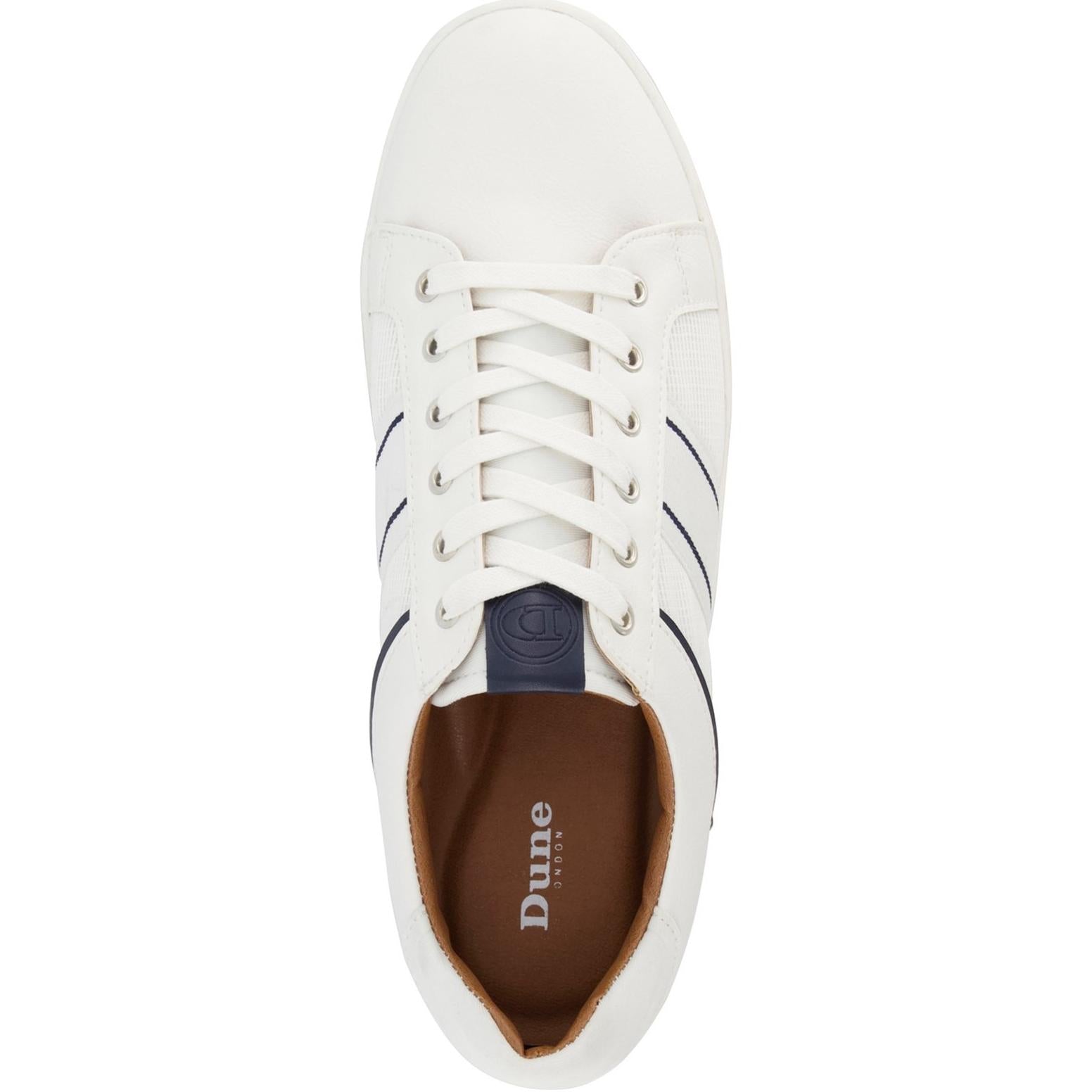 Dune London True Stripe Panel Trainers