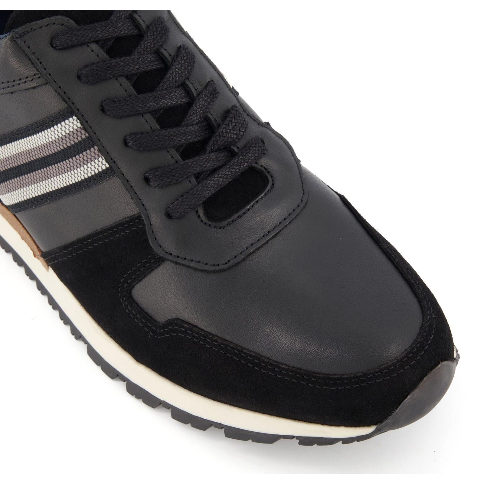 Dune London Truro Side Stripe Runners Trainers