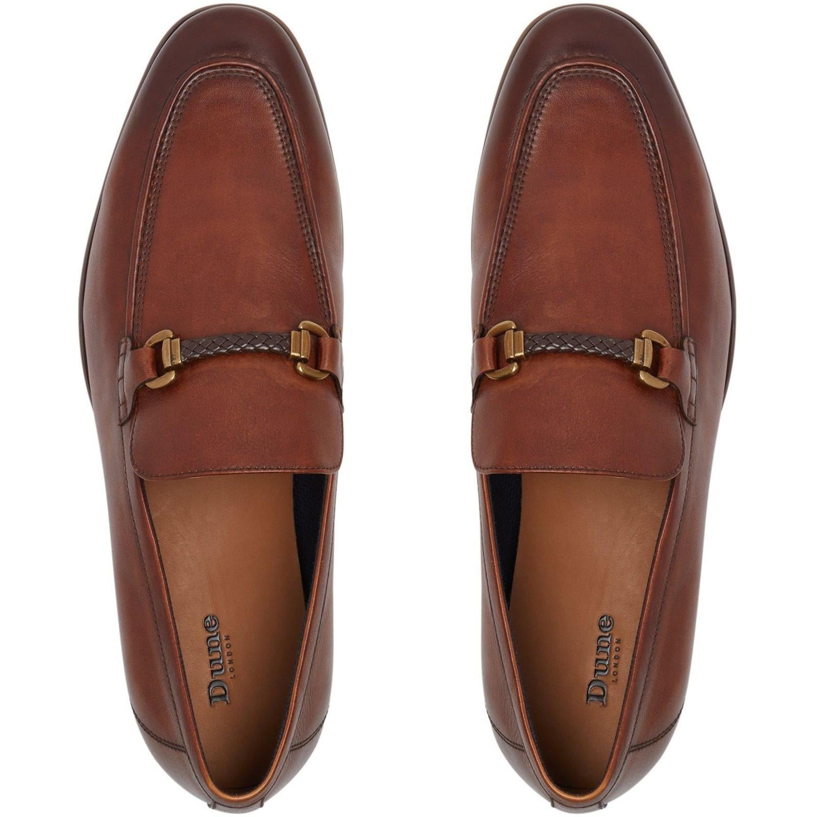 Dune Santino Woven Trim Loafers Shoes