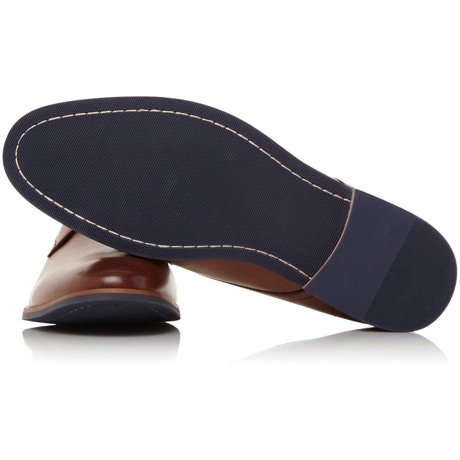 Dune London Suffolks Leather Smart Gibson Shoes