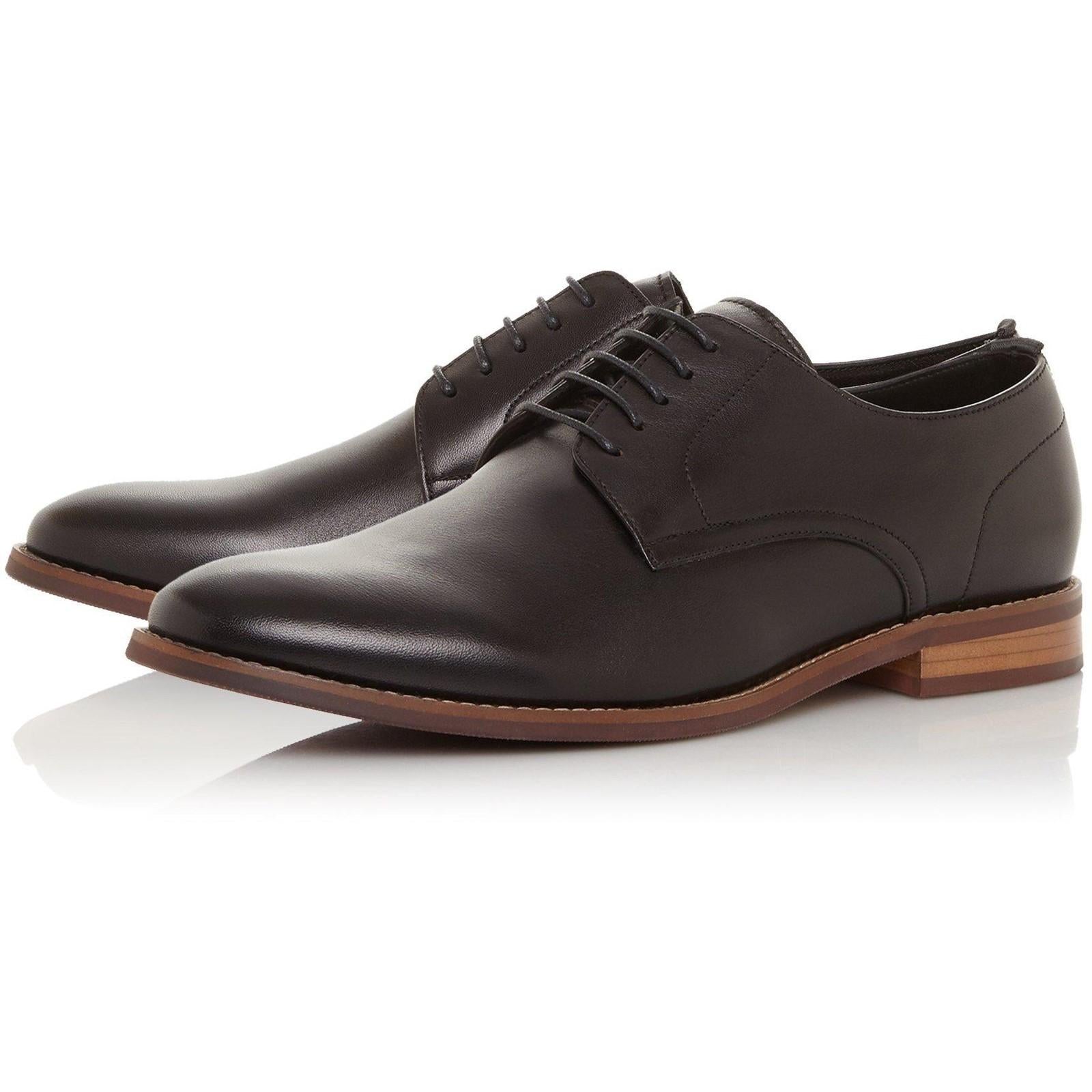 Dune London Suffolks Leather Smart Gibson Shoes