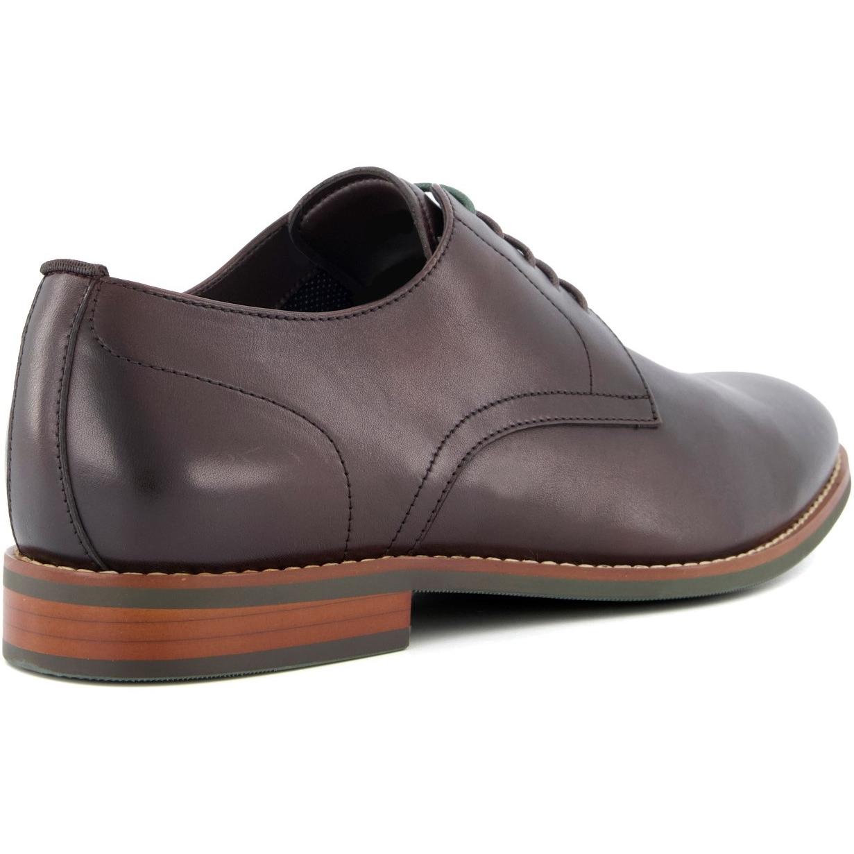 Dune London Suffolks Leather Smart Gibson Shoes