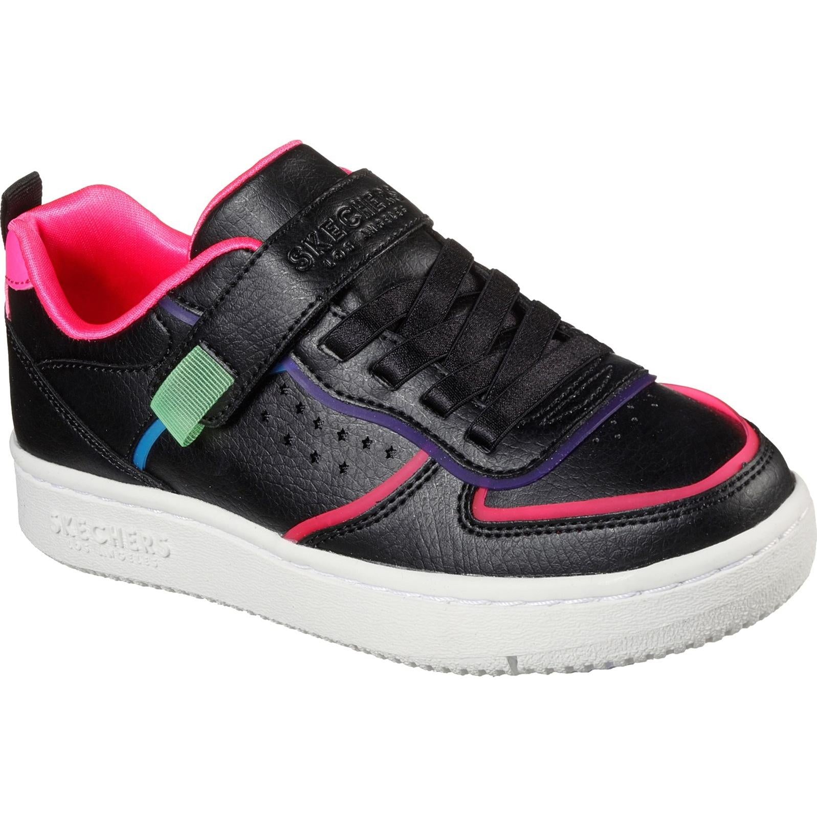 Skechers Court Squad Color Remix Trainers