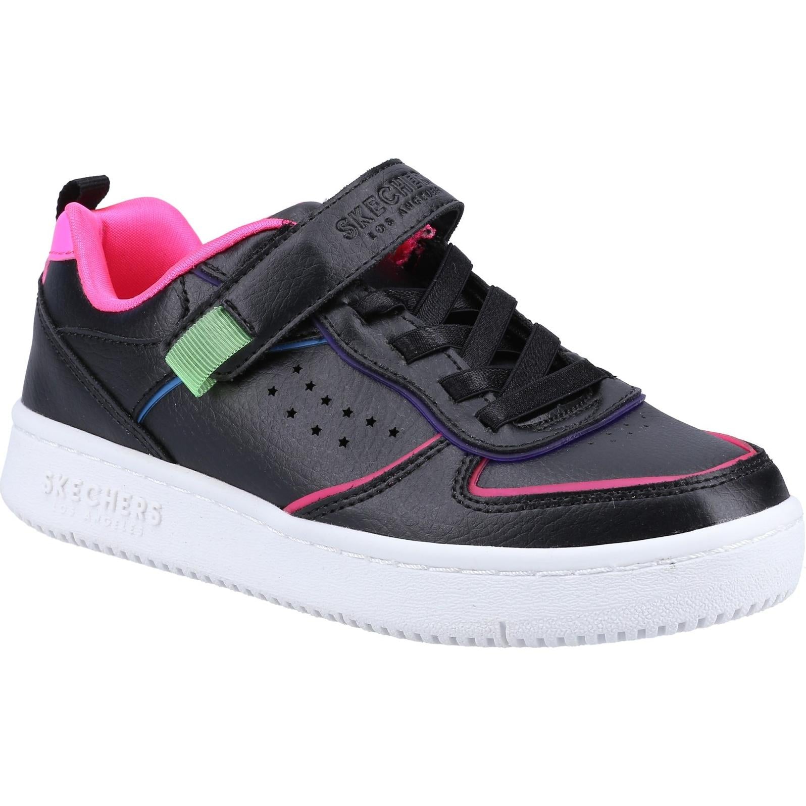 Skechers Court Squad Color Remix Trainers