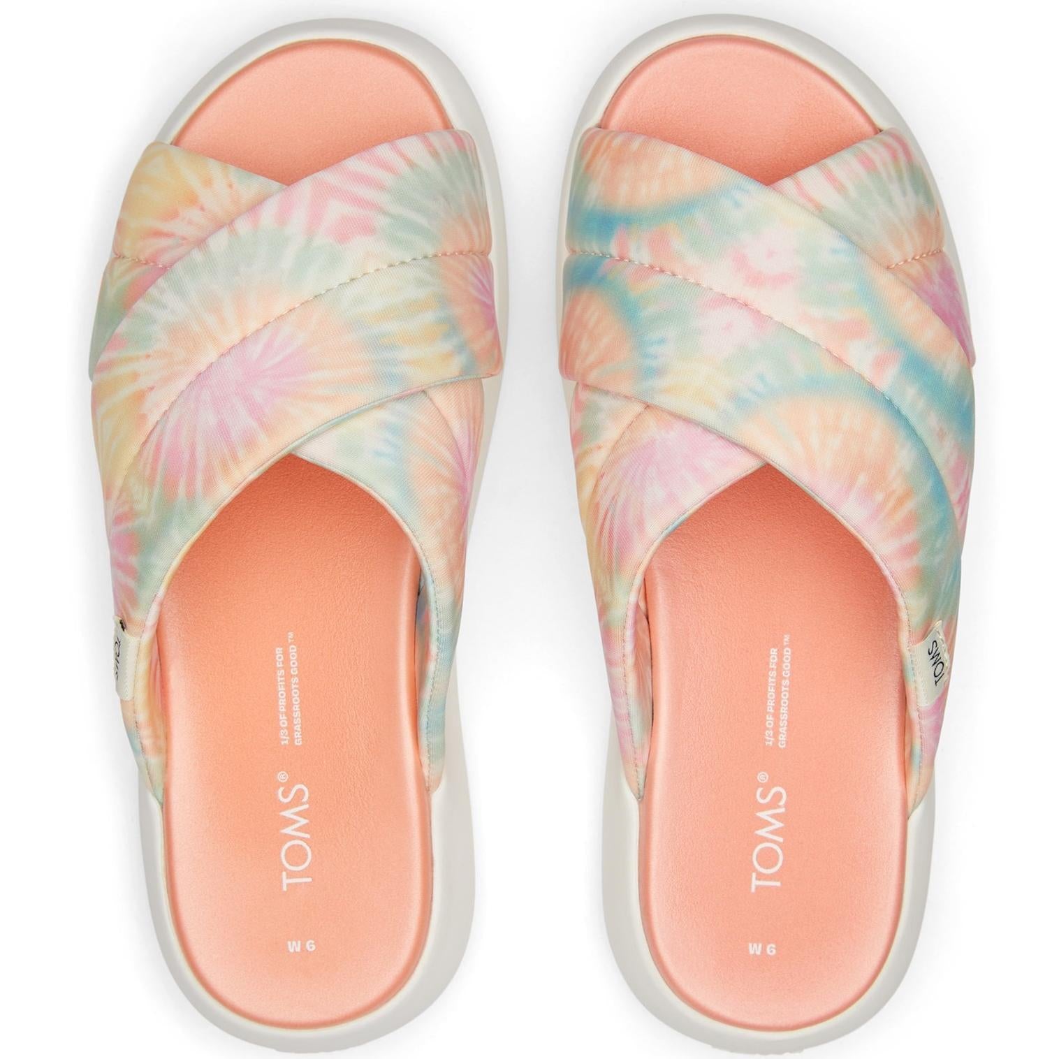 Toms Alpargata Mallow Crossover Mule Slippers