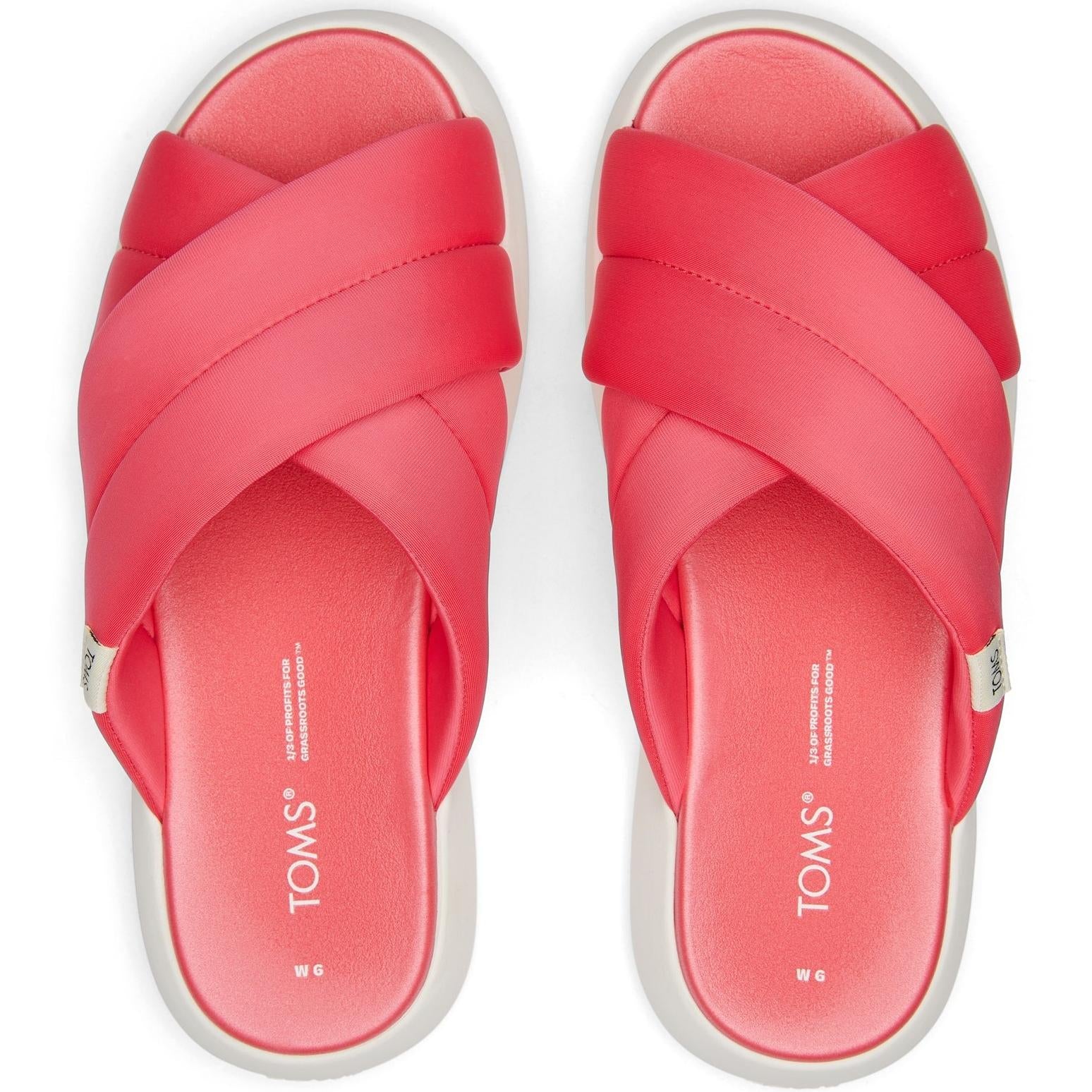 Toms Alpargata Mallow Crossover Slide Slippers
