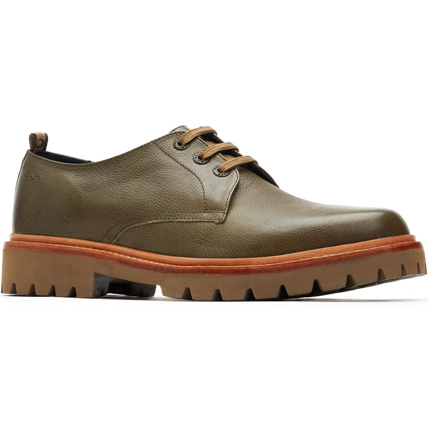 Base London Randolf Lace Up Chunky Derby Shoe