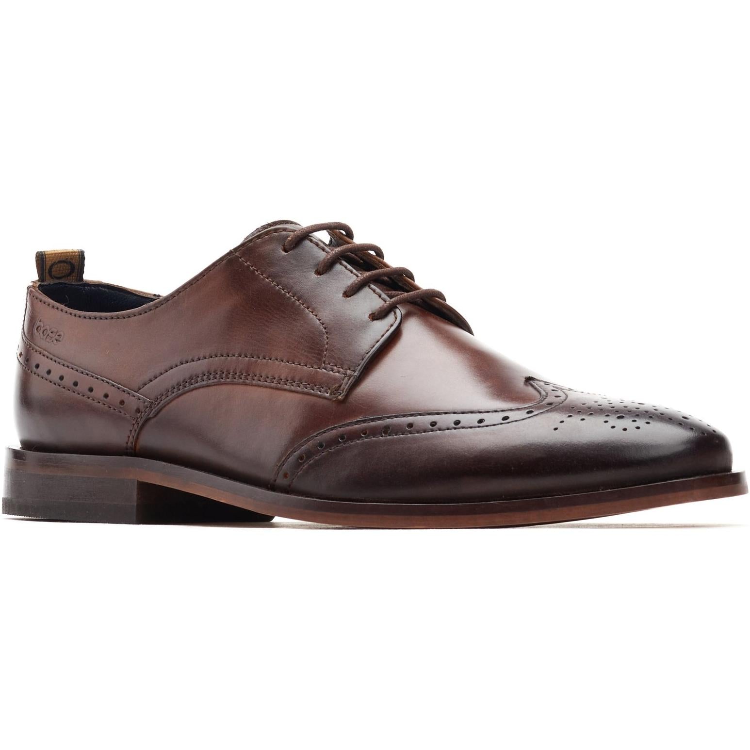 Base London Branson Lace Up Brogue Shoe