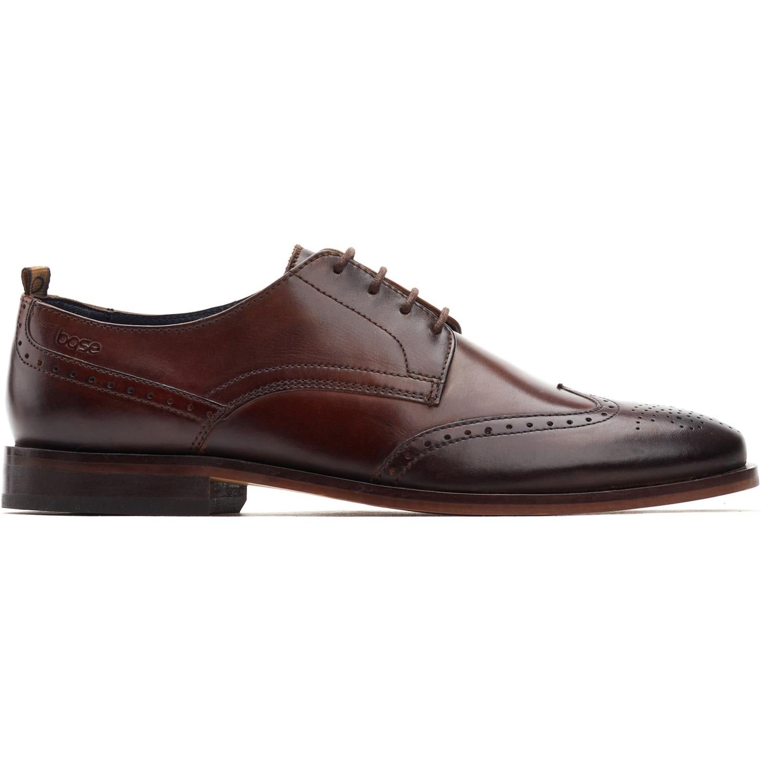 Base London Branson Lace Up Brogue Shoe
