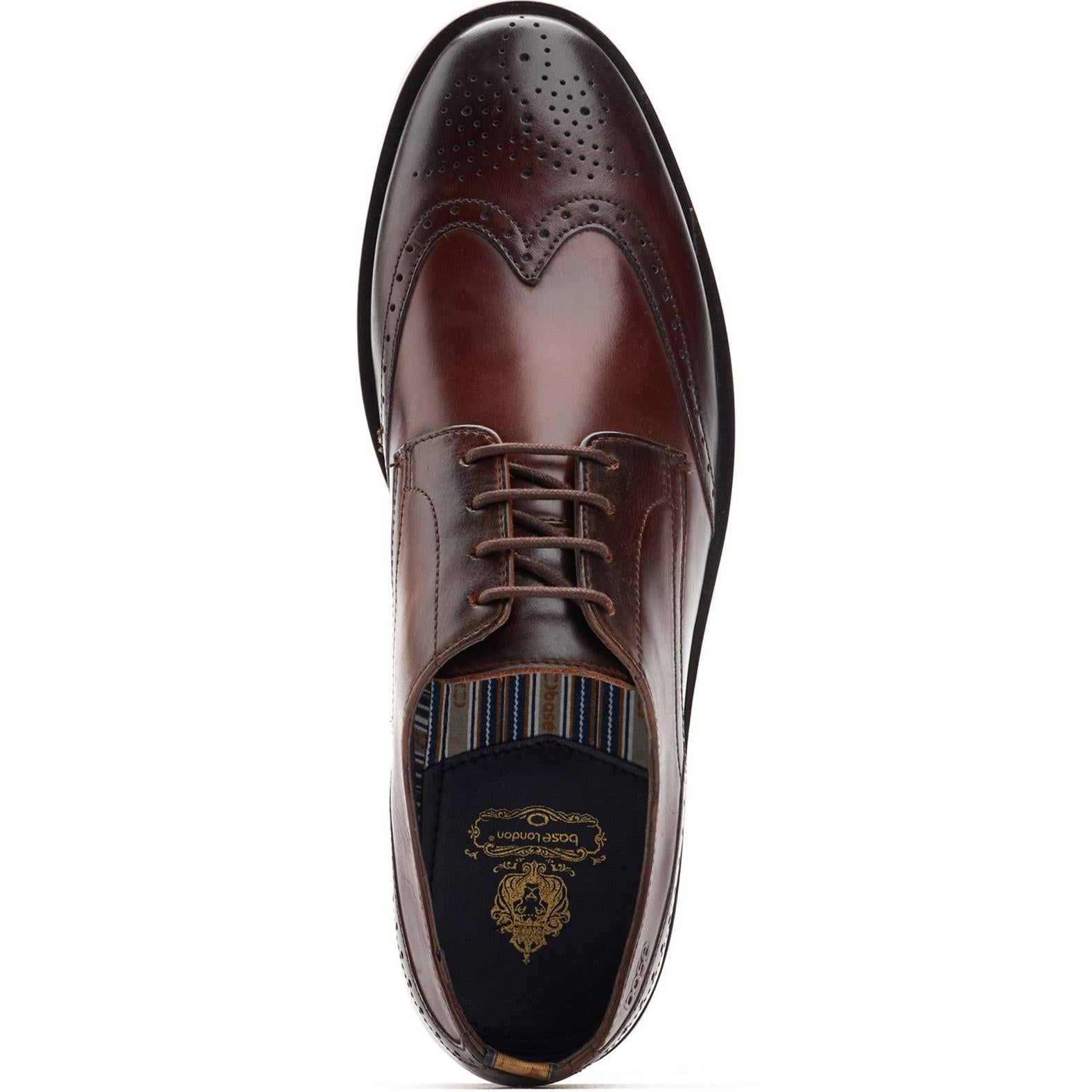 Base London Branson Lace Up Brogue Shoe